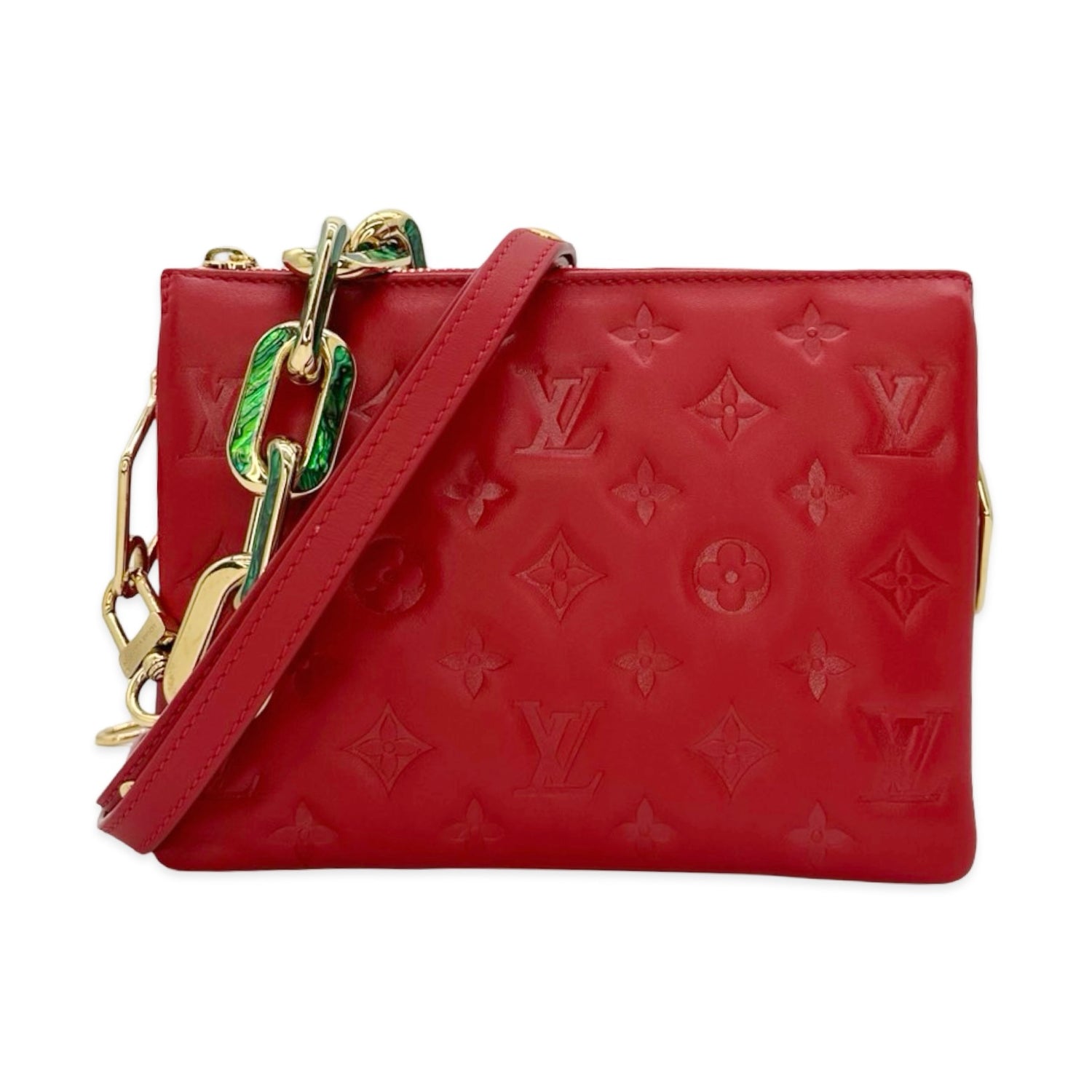 Louis Vuitton Monogram Embossed Coussin BB