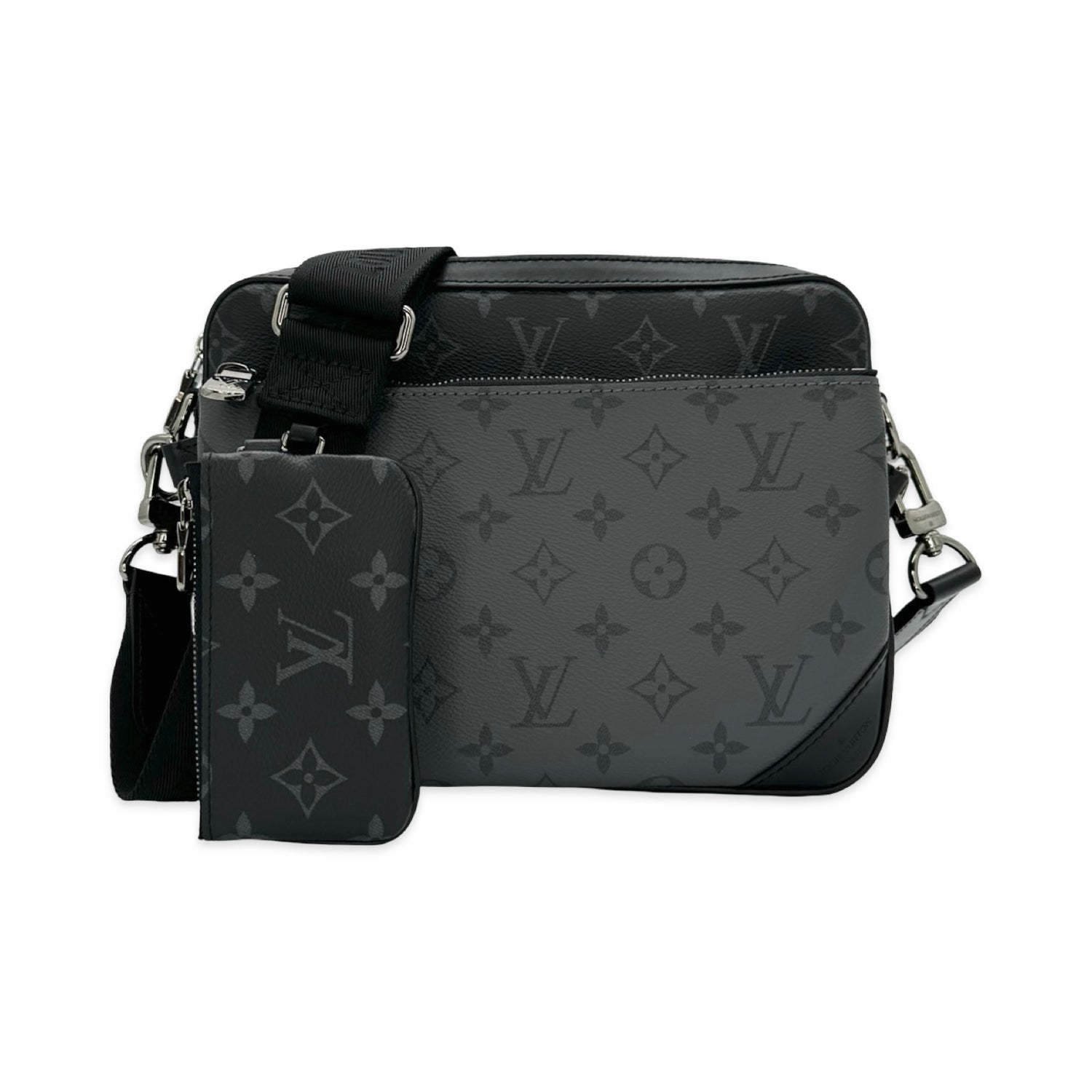 Louis Vuitton Monogram Eclipse Trio Messenger