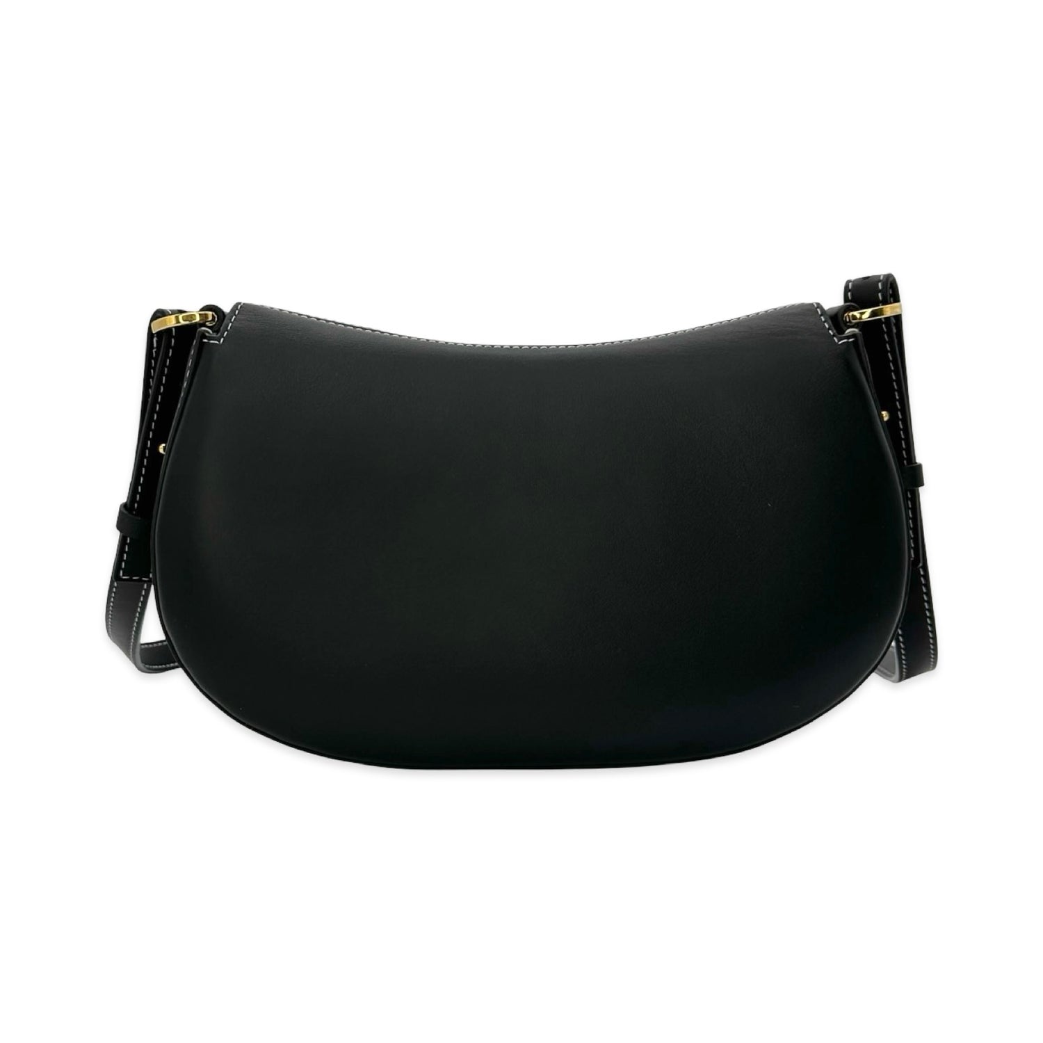 Valentino Calfskin Small Ohval Shoulder Bag