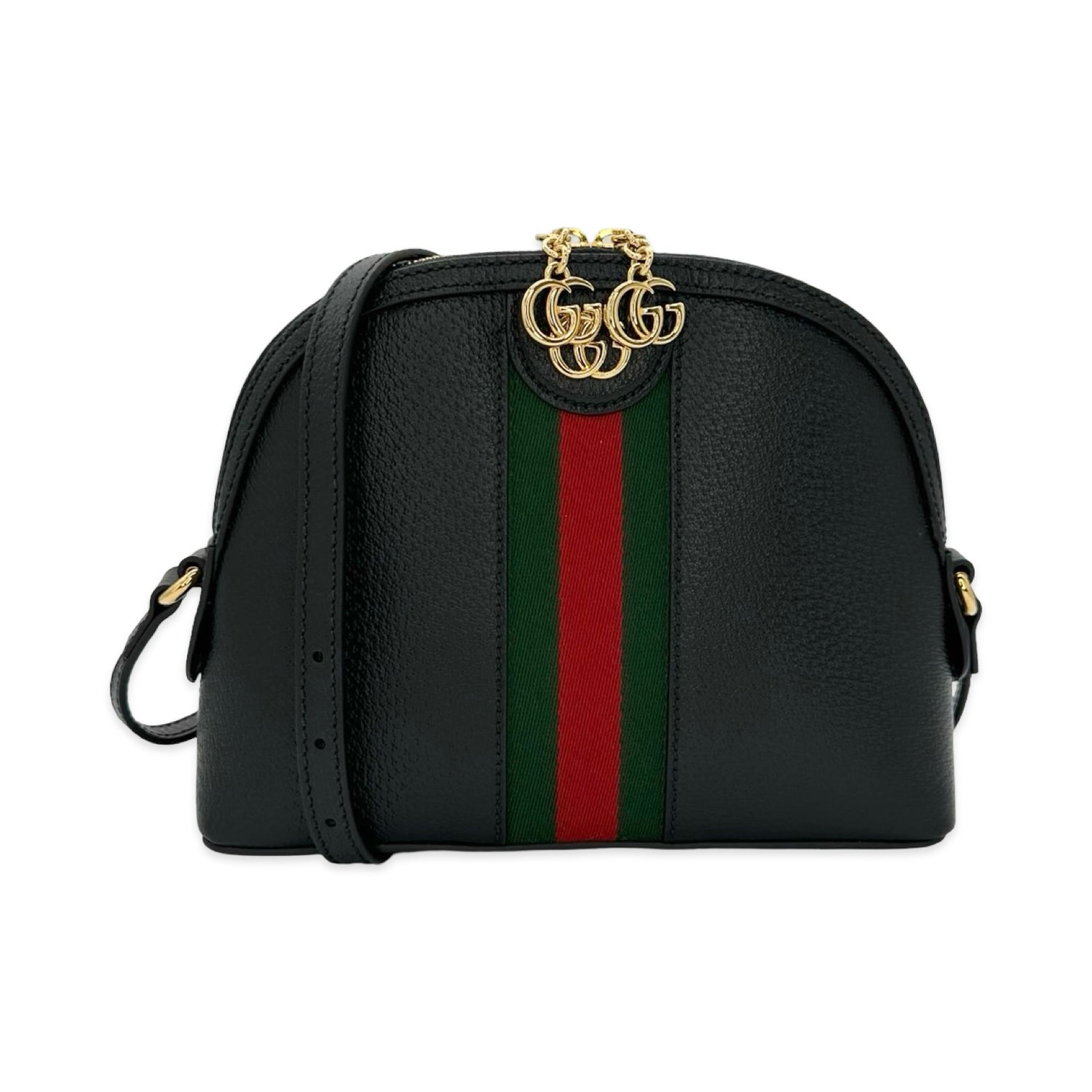 Gucci Leather Ophidia Small Dome Crossbody