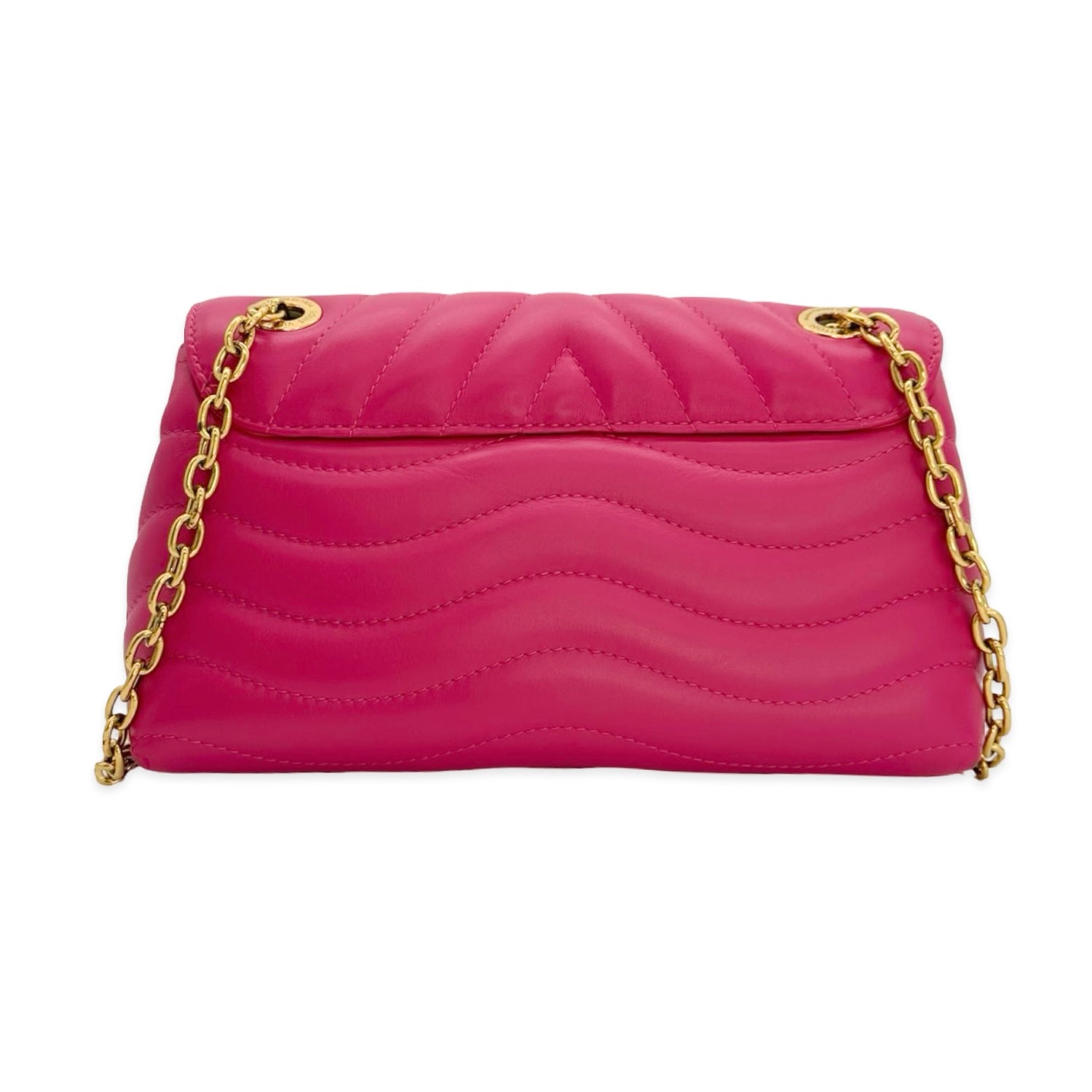 Louis Vuitton Quilted Leather New Wave MM Chain Bag