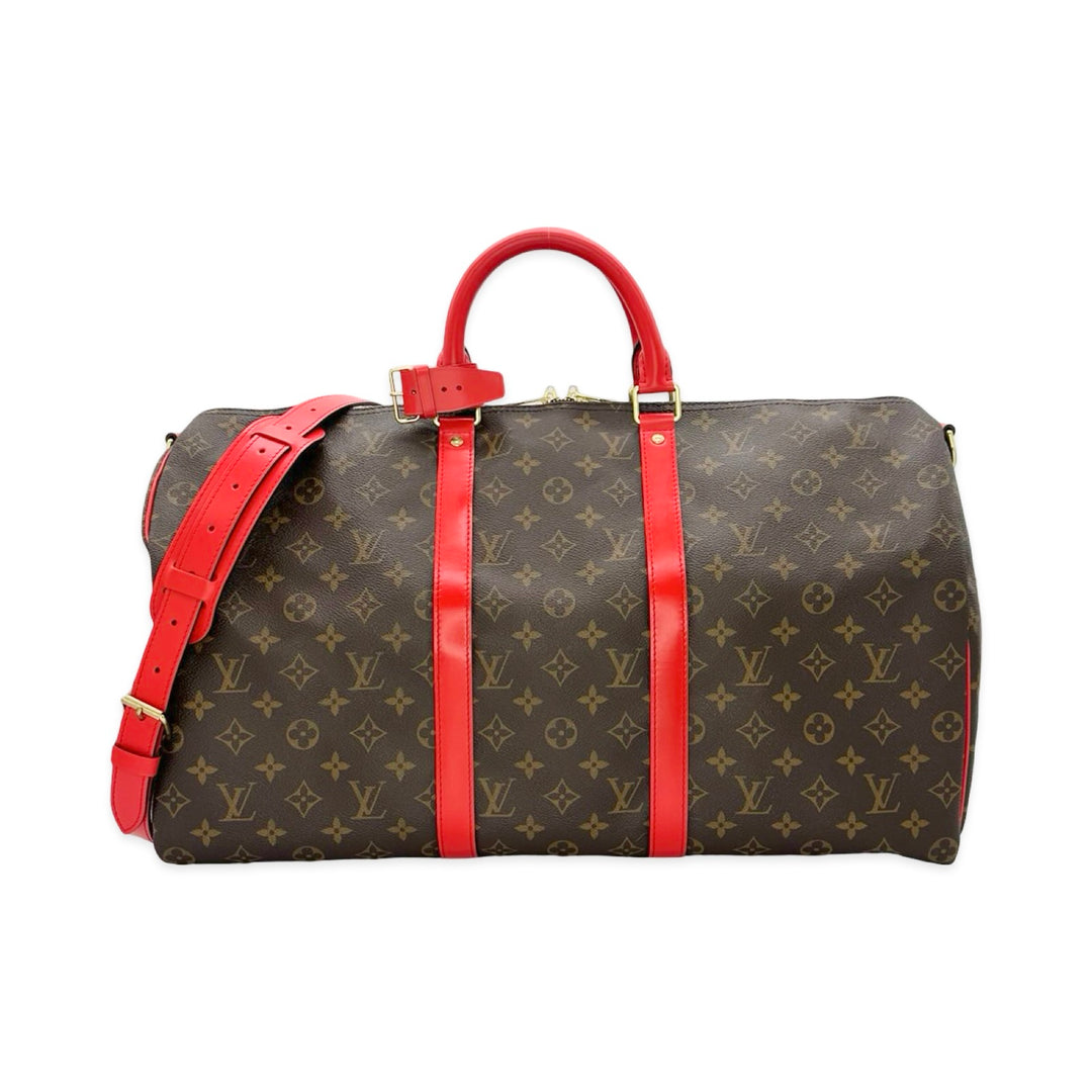 Louis Vuitton Monogram Keepall Bandouliere 50