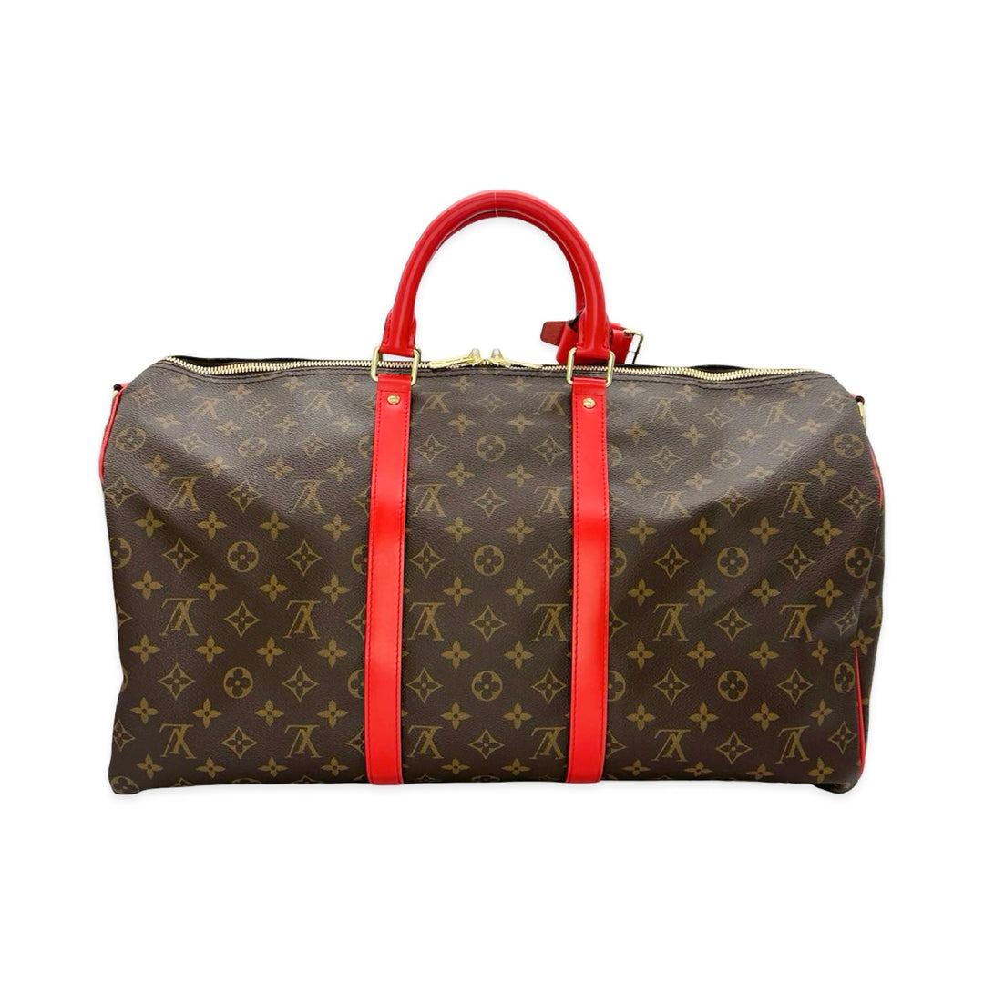 Louis Vuitton Monogram Keepall Bandouliere 50