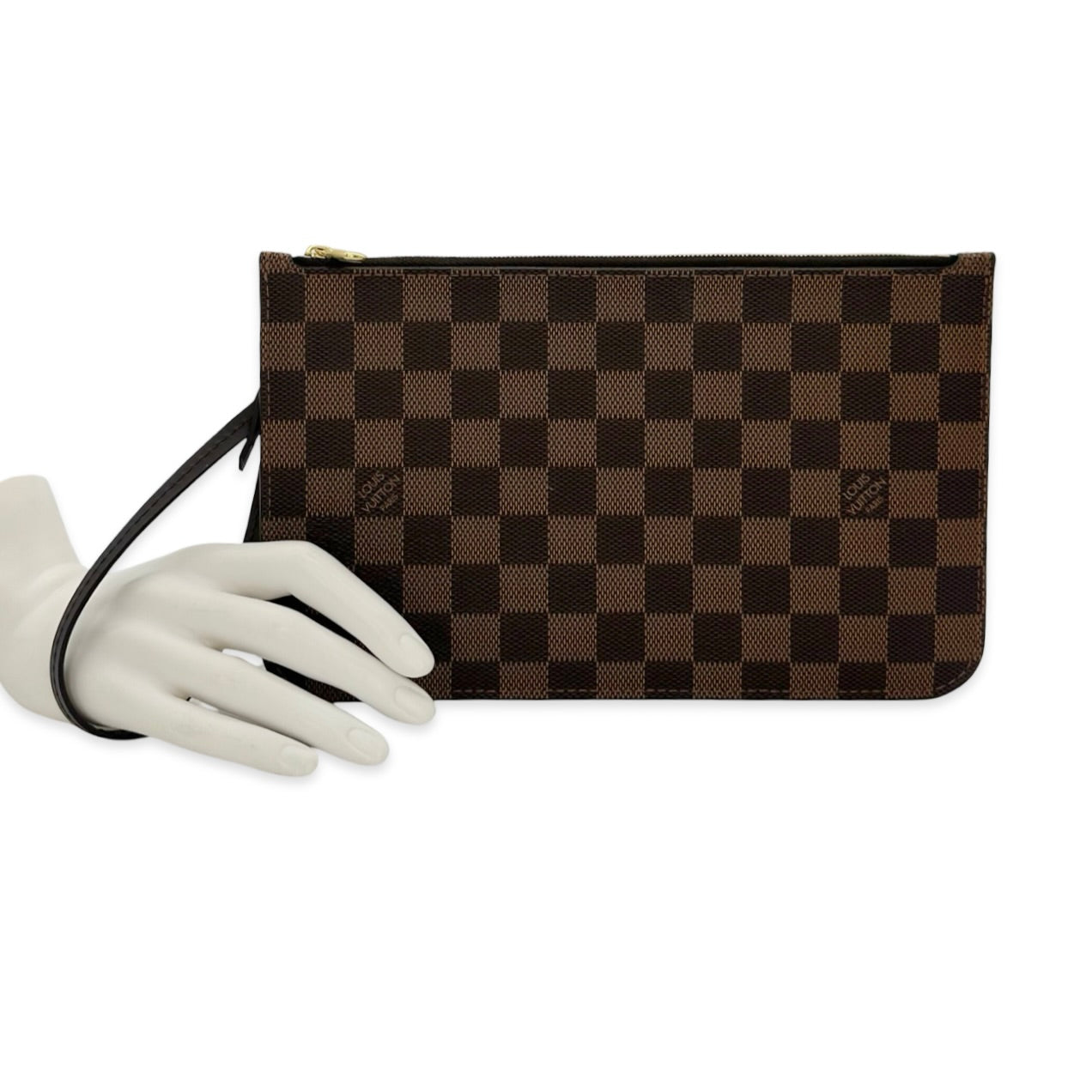 Louis Vuitton Damier Ebene Neverfull Pochette