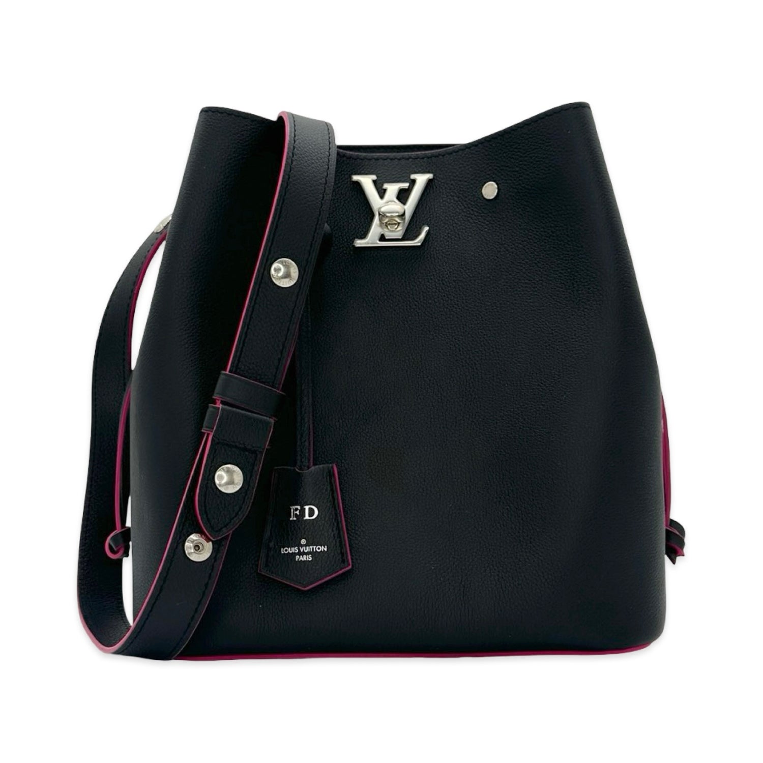 Louis Vuitton Calfskin LockMe Bucket