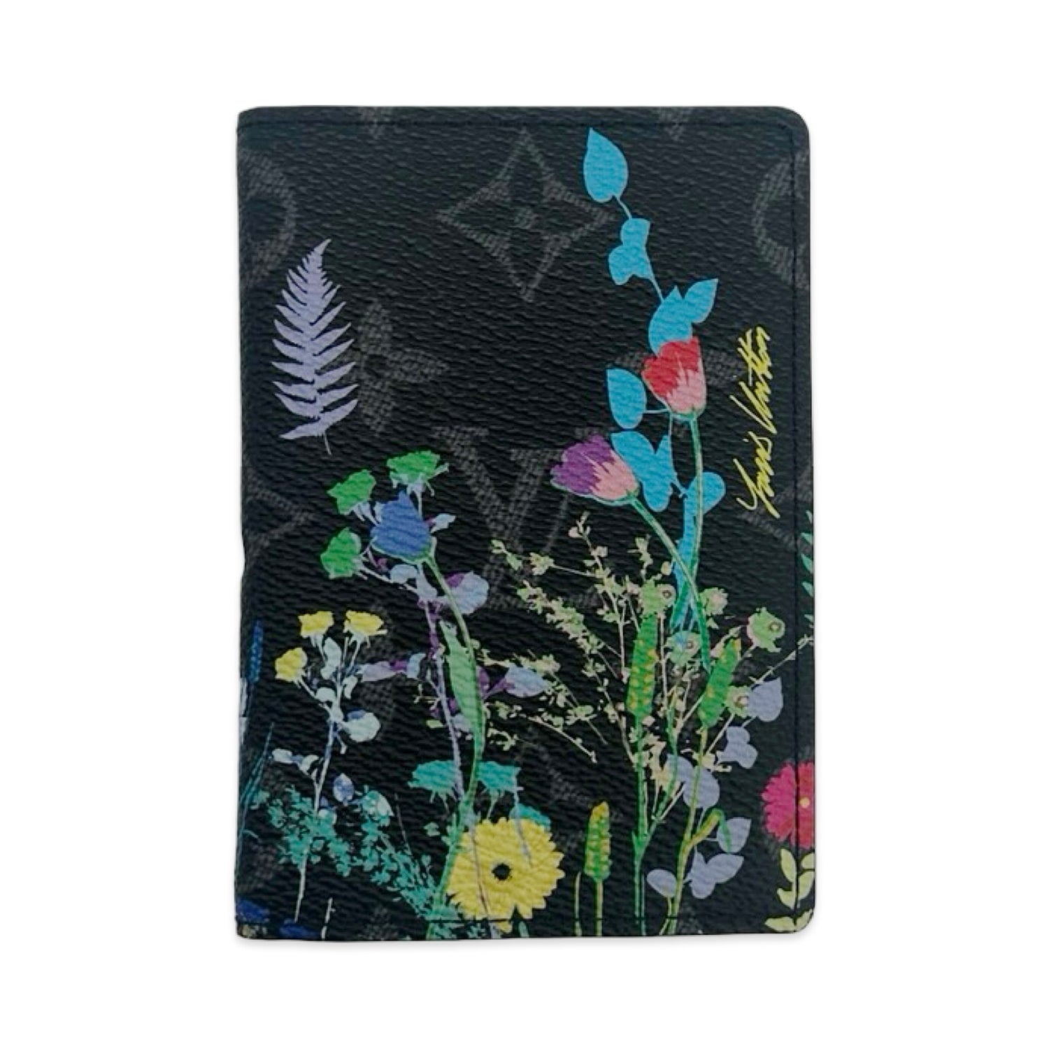 Louis Vuitton Monogram Eclipse Foliage Pocket Organizer