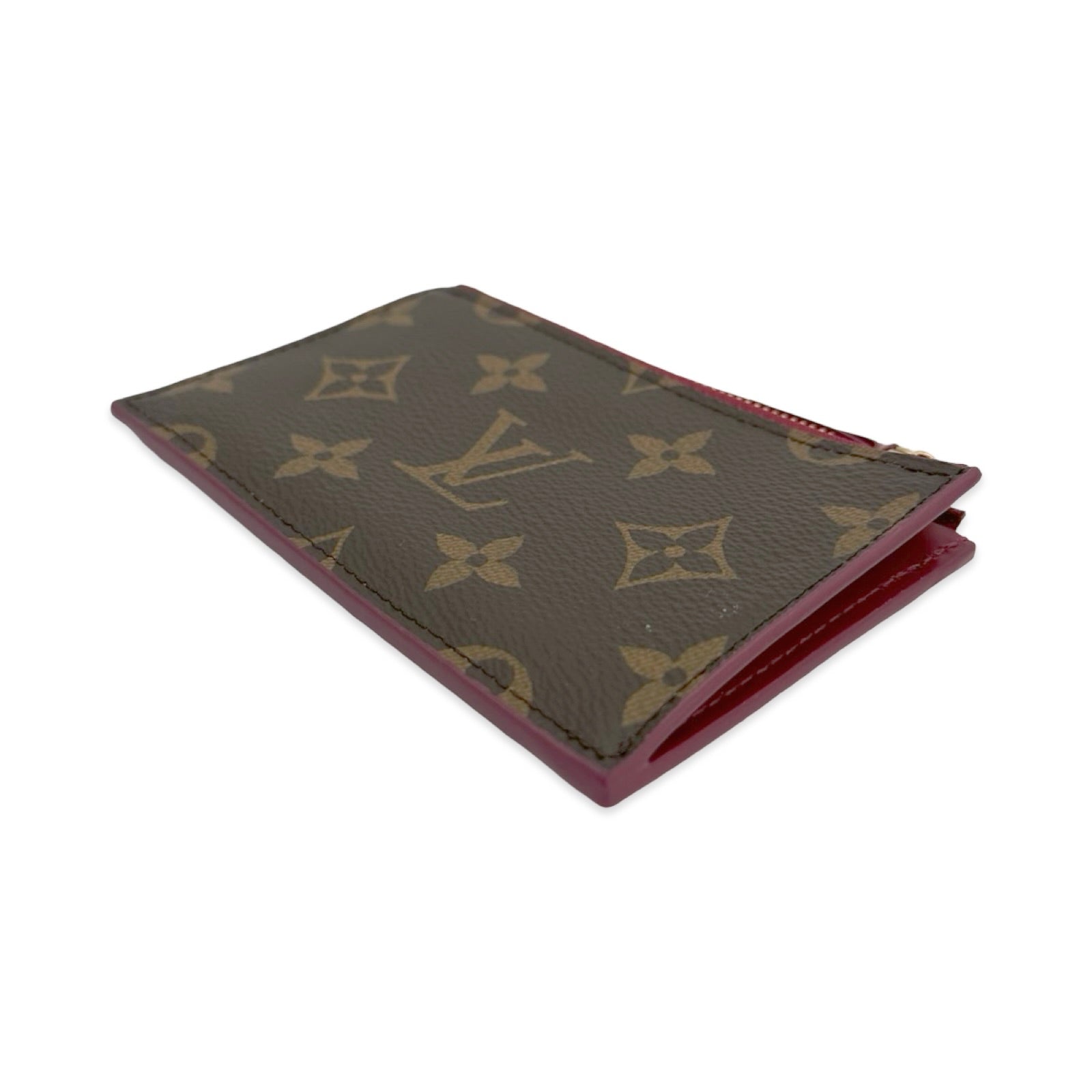 LOUIS VUITTON カードケース Louis Vuitton Monogram Zip Card Case