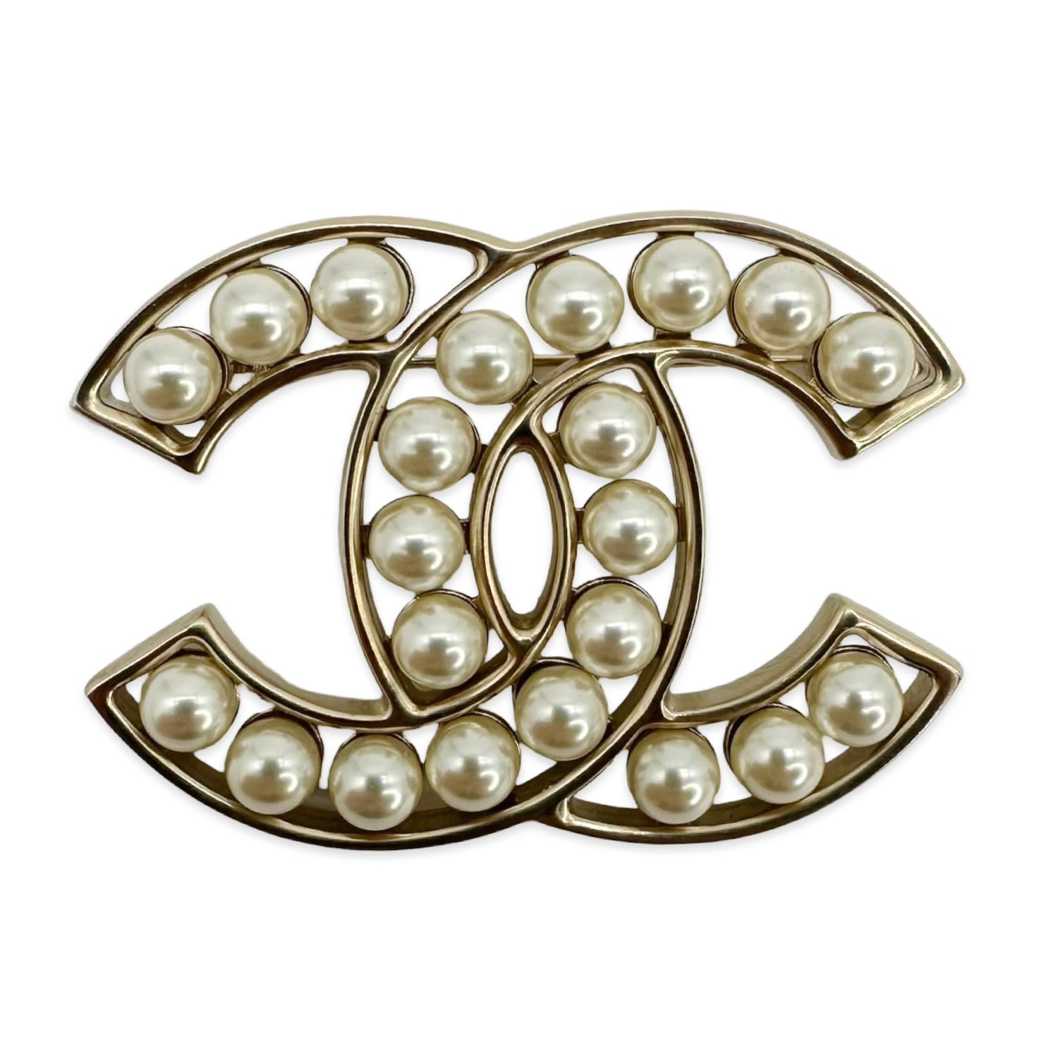 Chanel CC Brooch