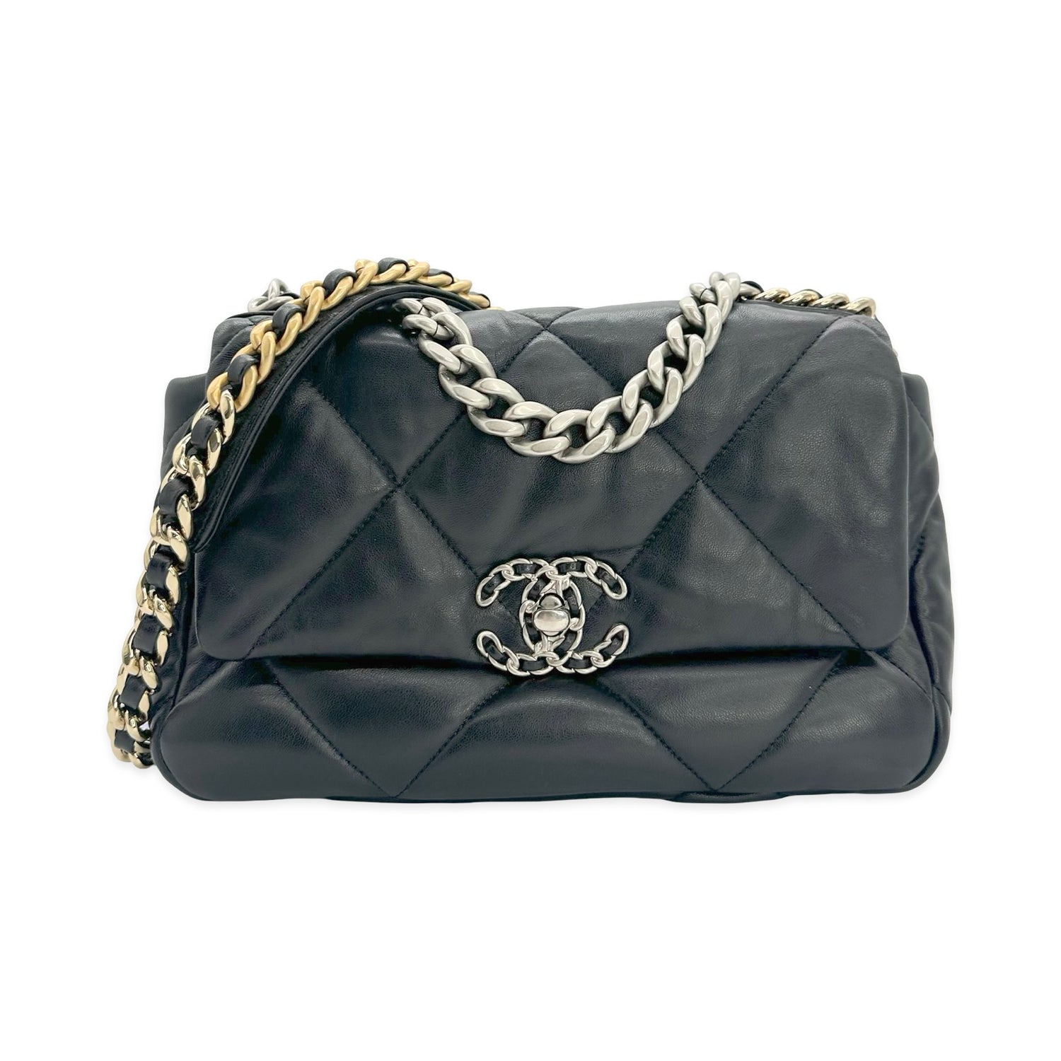 Quilted Small 19 Flap Bag