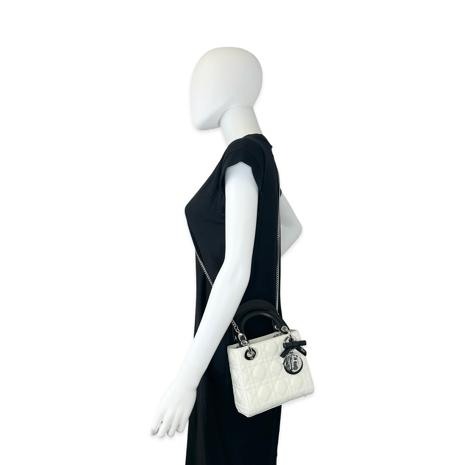 Christian Dior Quilted Cannage Mini Lady Dior
