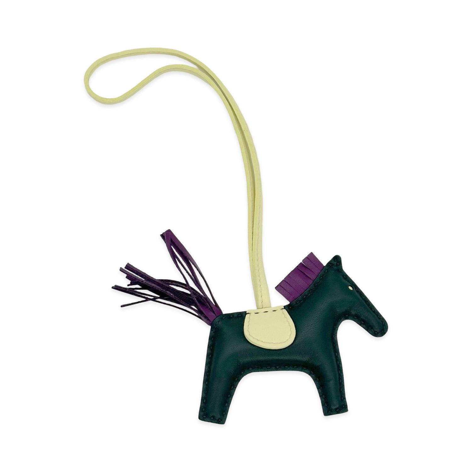 Hermes Calfskin Rodeo Bag Charm
