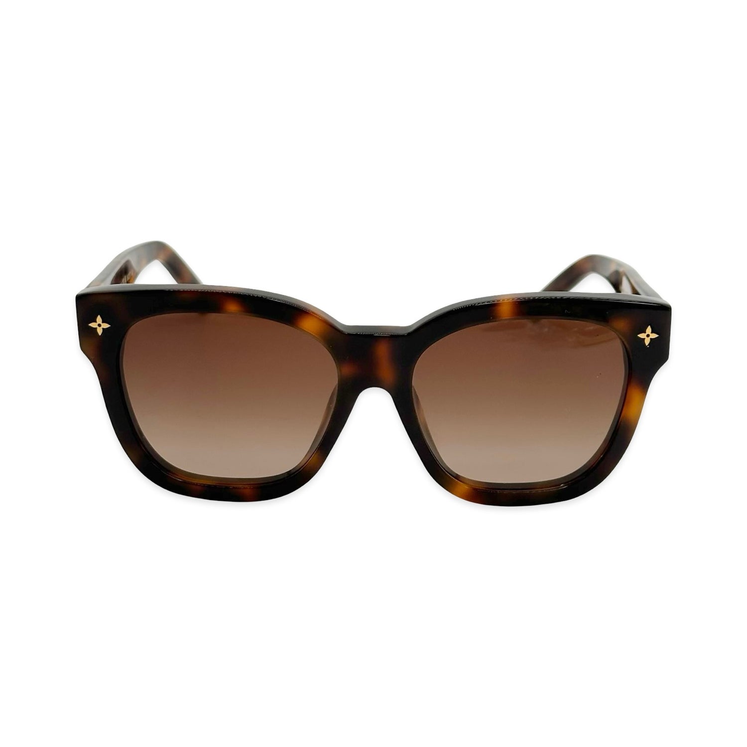 Louis Vuitton Tortoiseshell My Monogram Square Sunglasses