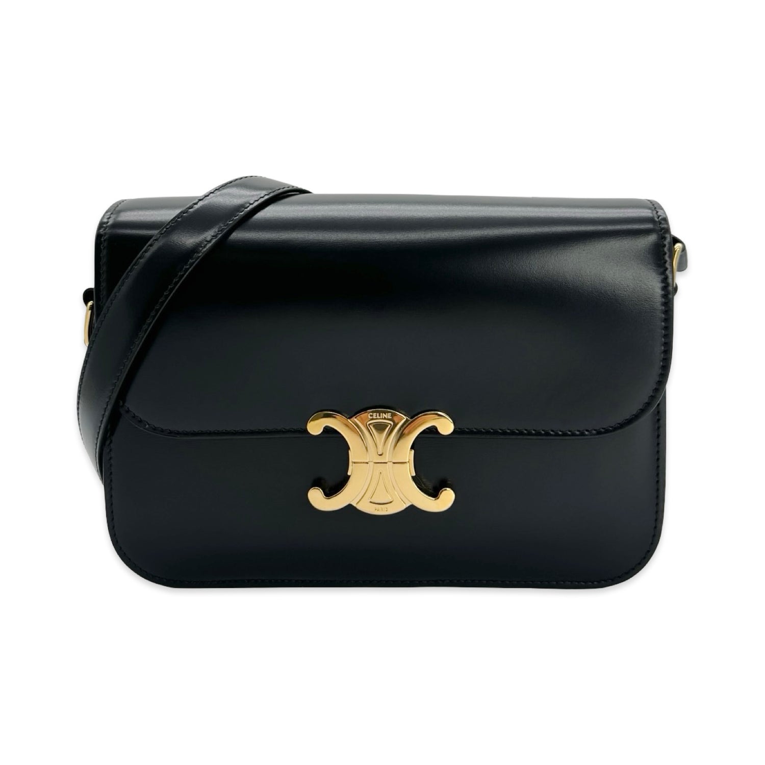 Celine Calfskin Classique Triomphe Bag