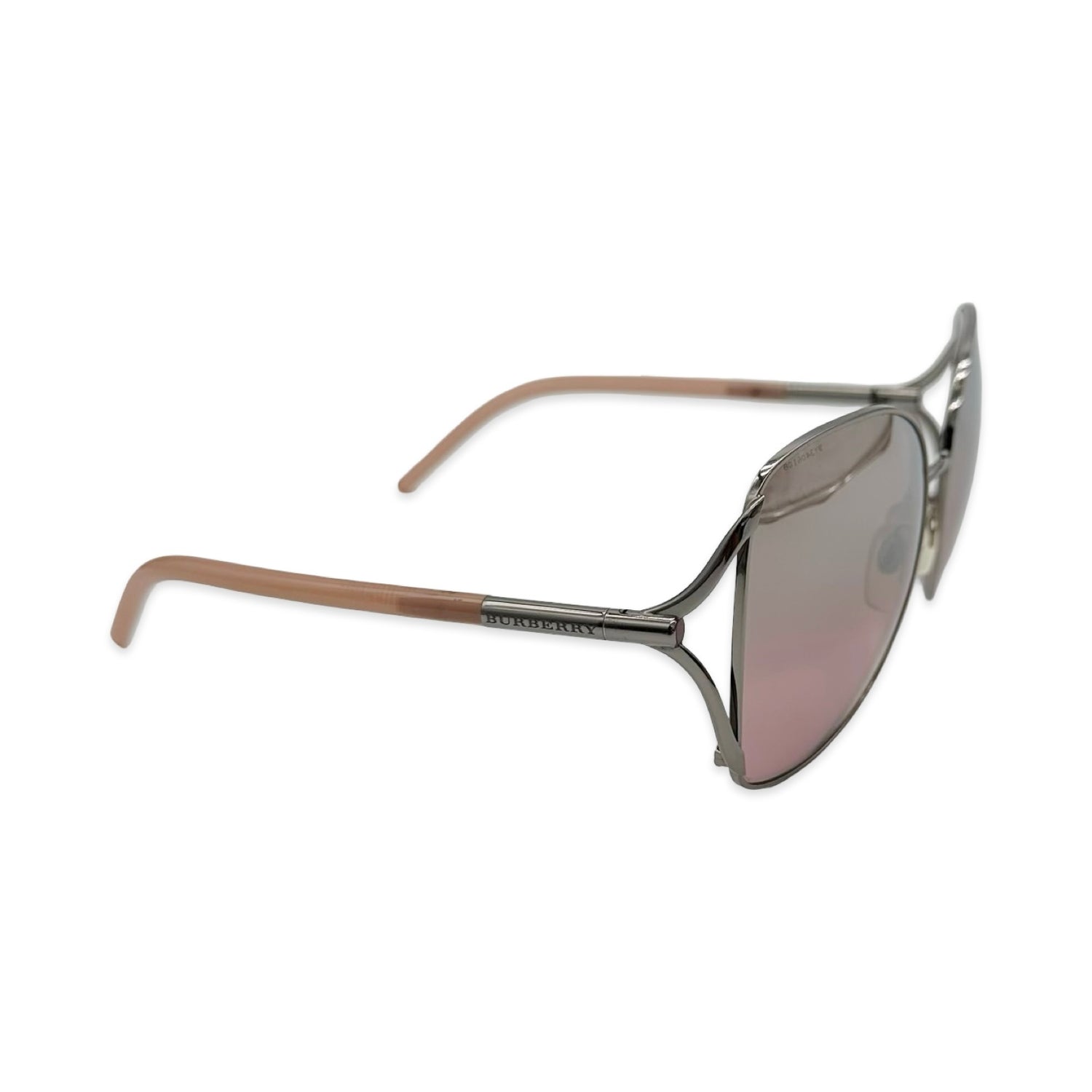 Burberry Oversized Square Wire Sunglasses