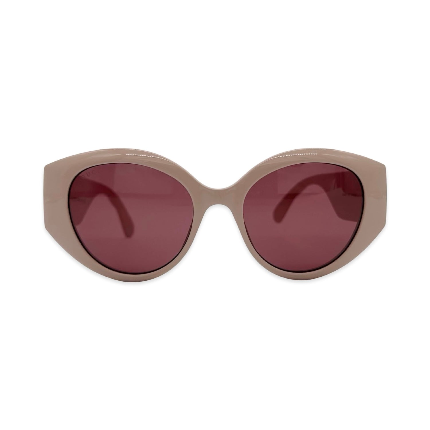 Gucci Oval Matelasse Sunglasses