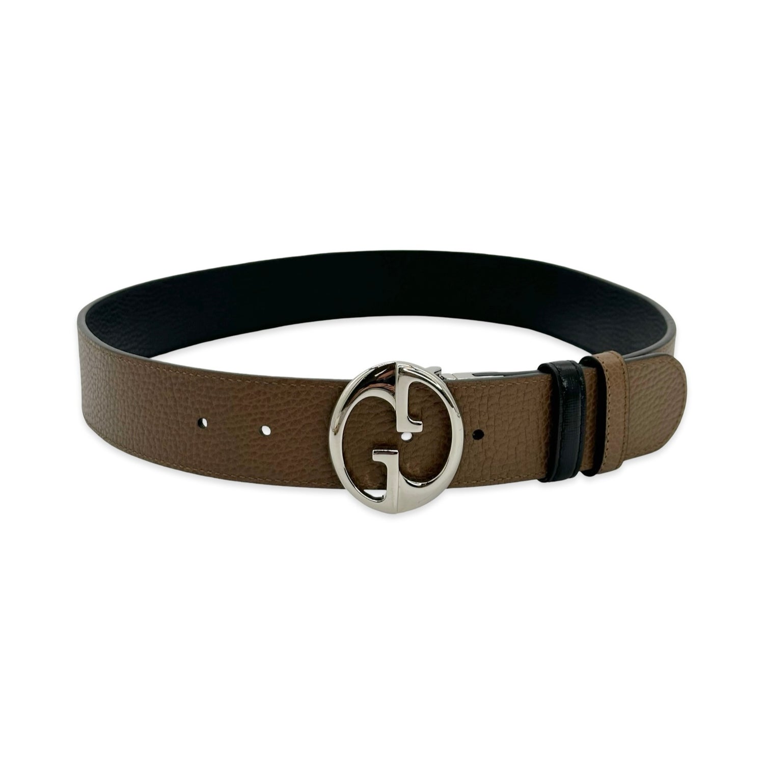 Gucci Calfskin 1973 Reversible Belt