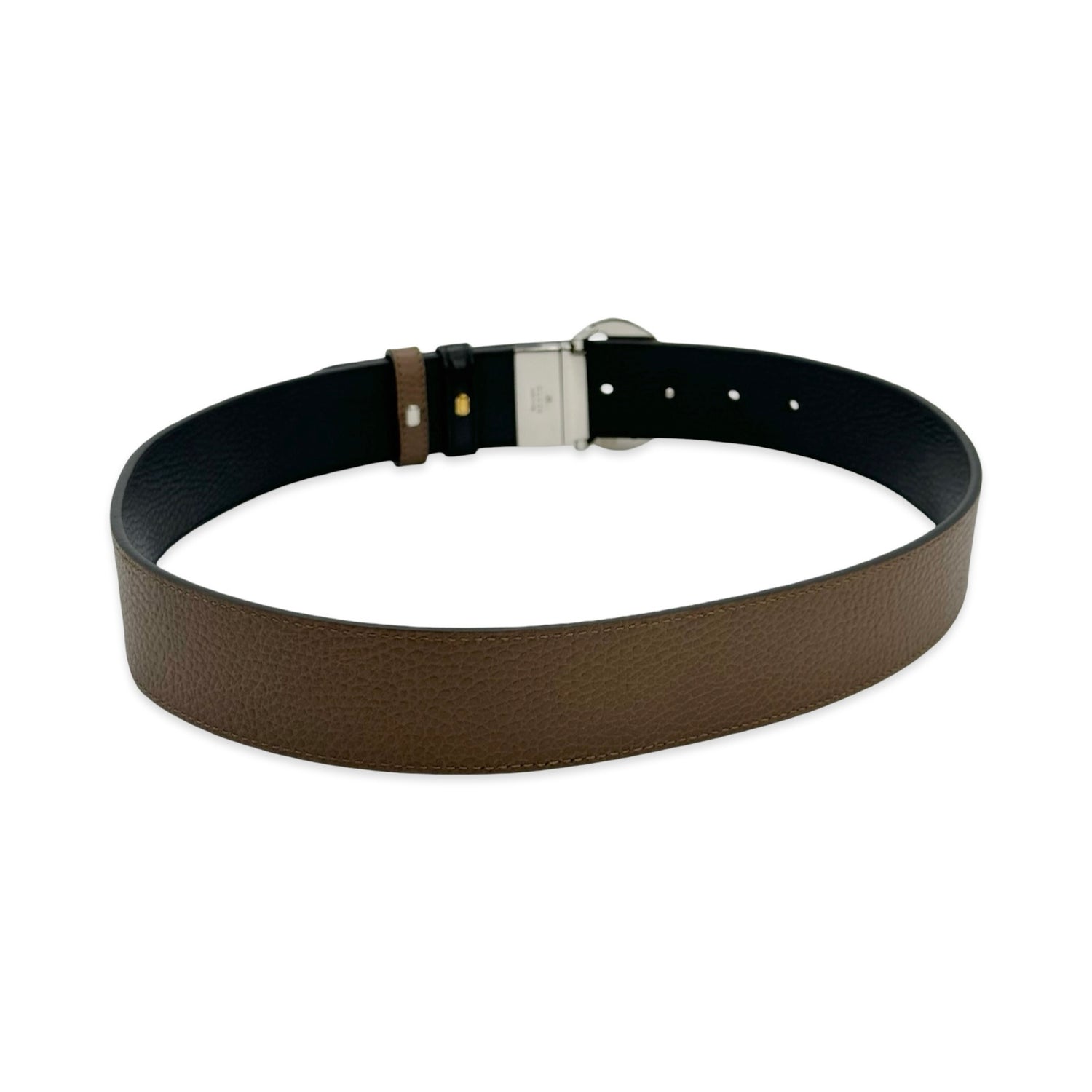 Gucci Calfskin 1973 Reversible Belt
