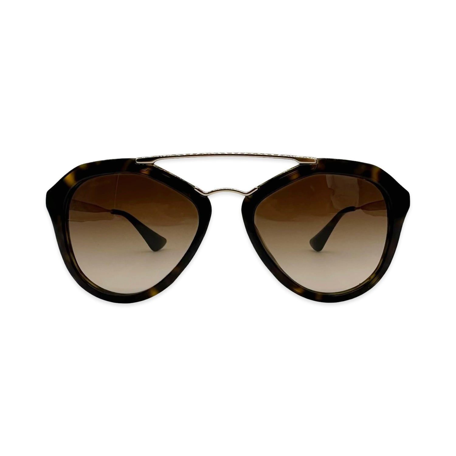 Prada Aviator Tortoiseshell Sunglasses