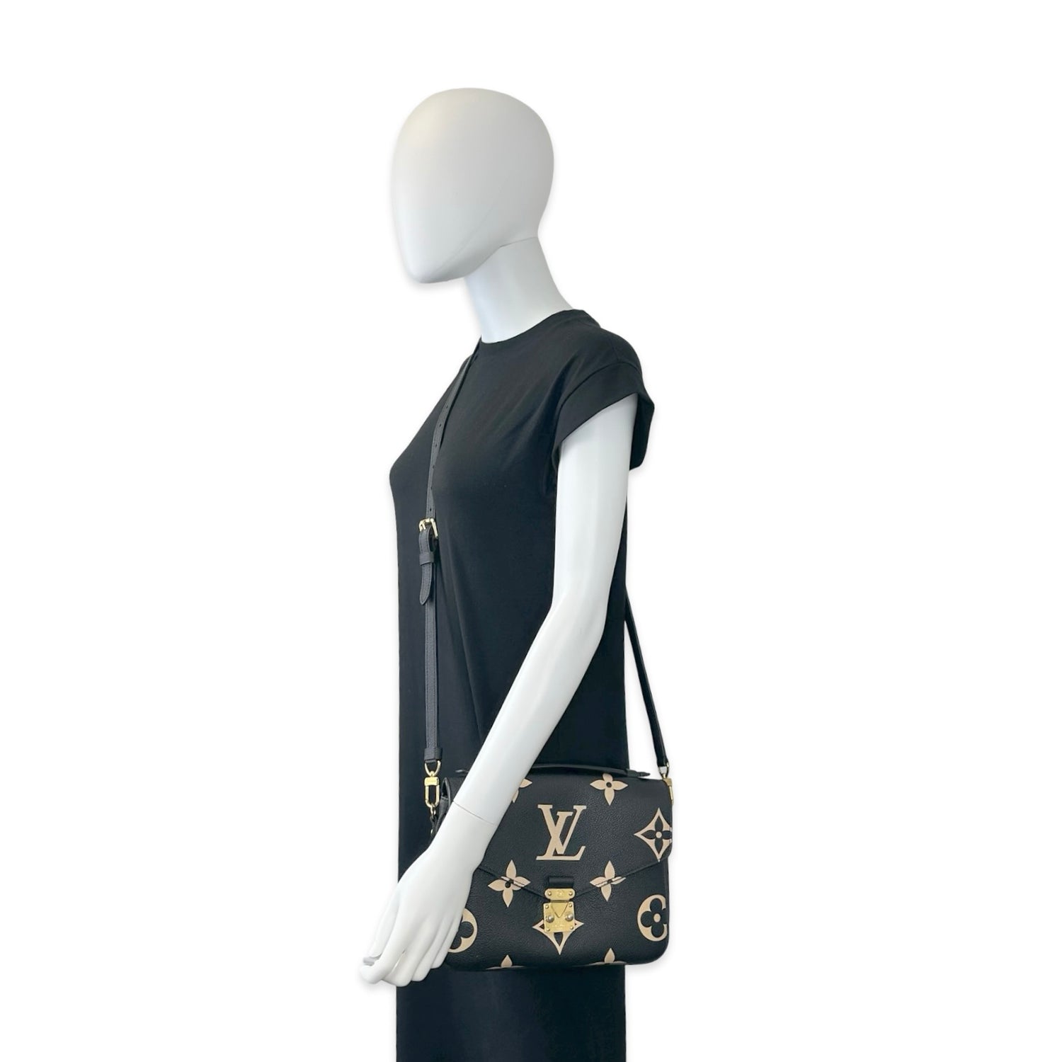 Louis Vuitton Monogram Empreinte Bicolor Metis Pochette