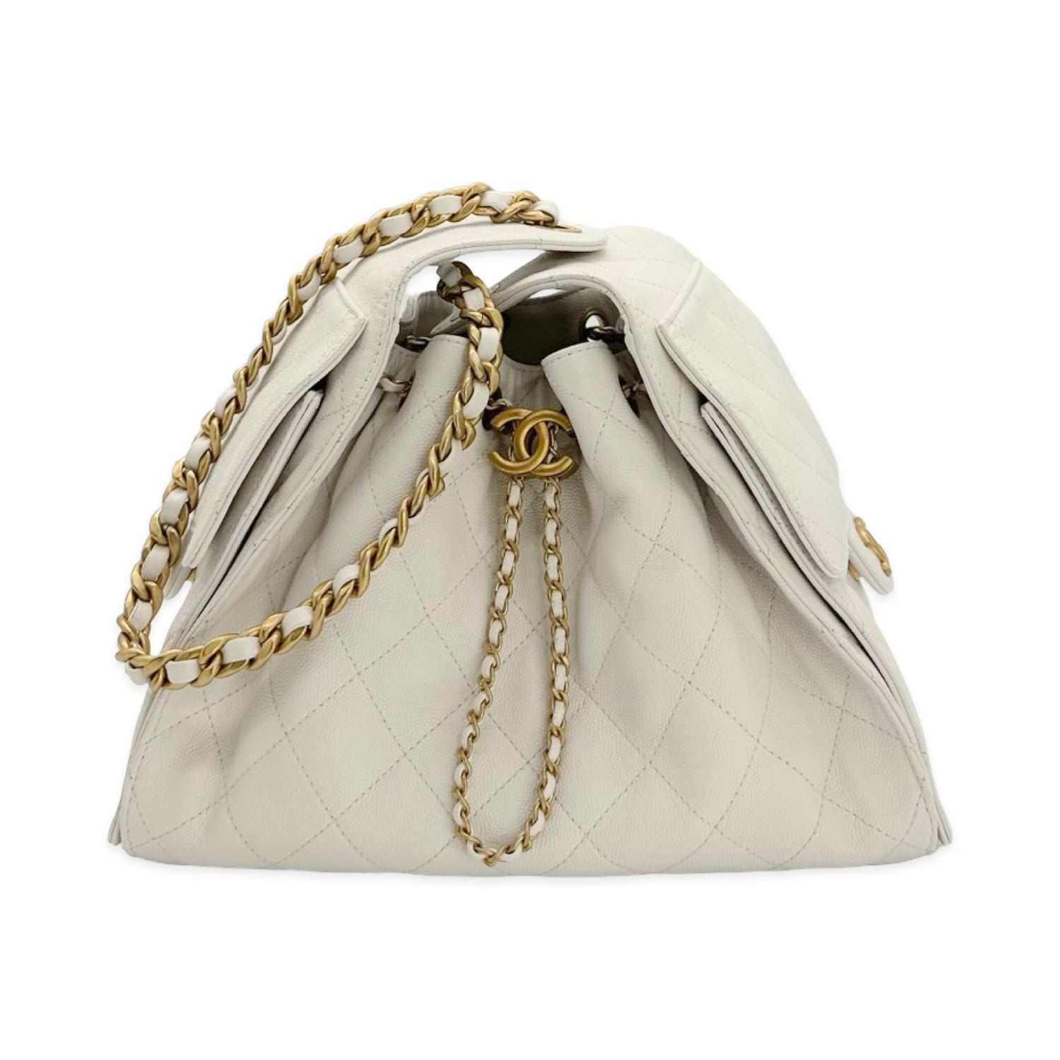 Chanel Quilted Caviar Small 25