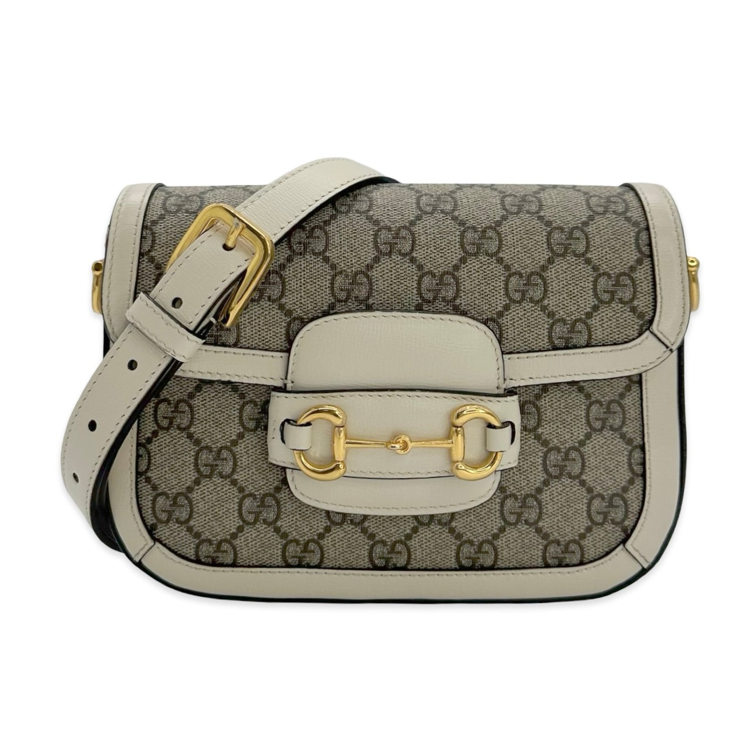 Gucci GG Supreme 1955 Horsebit Flap