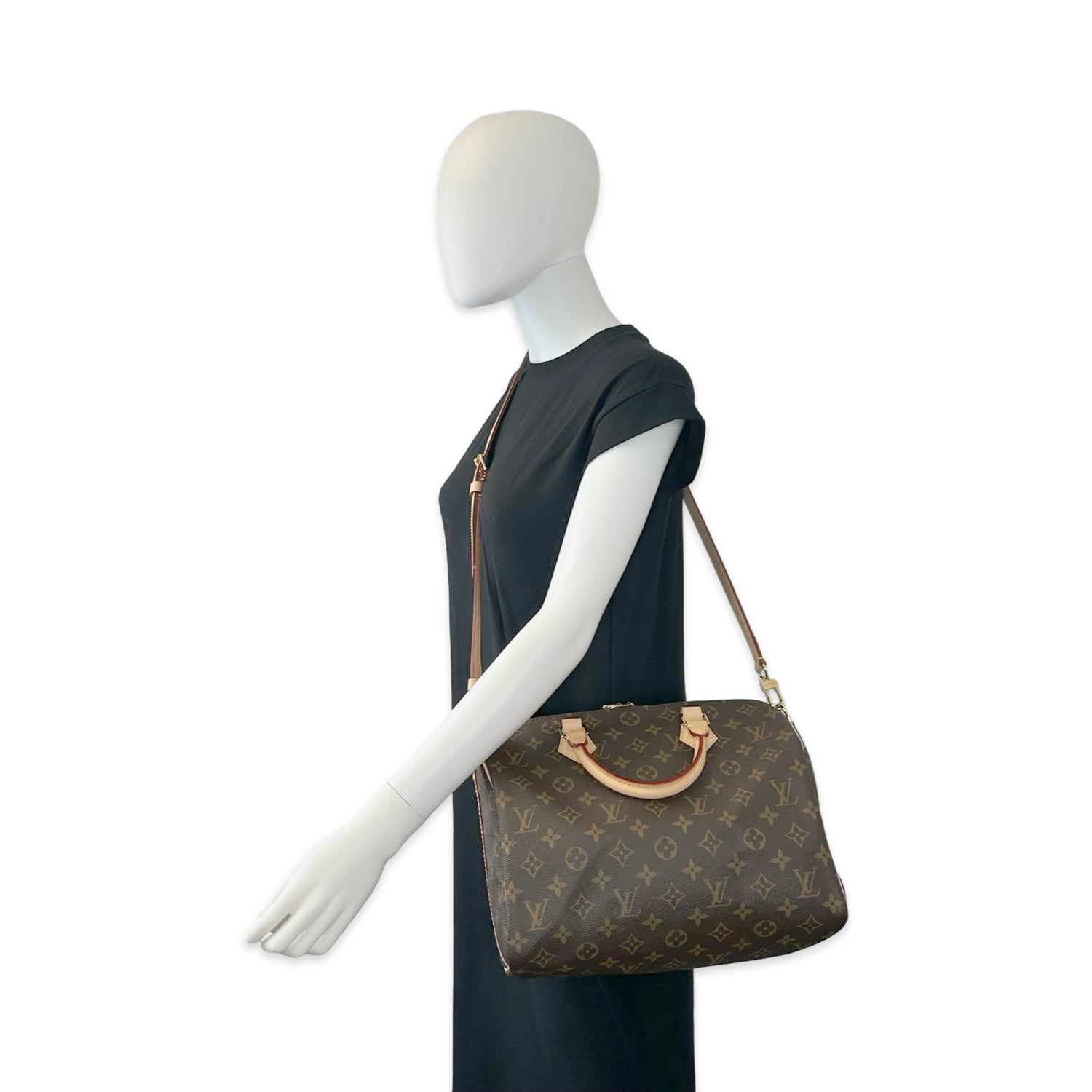 Louis Vuitton Monogram Speedy Bandouliere 30