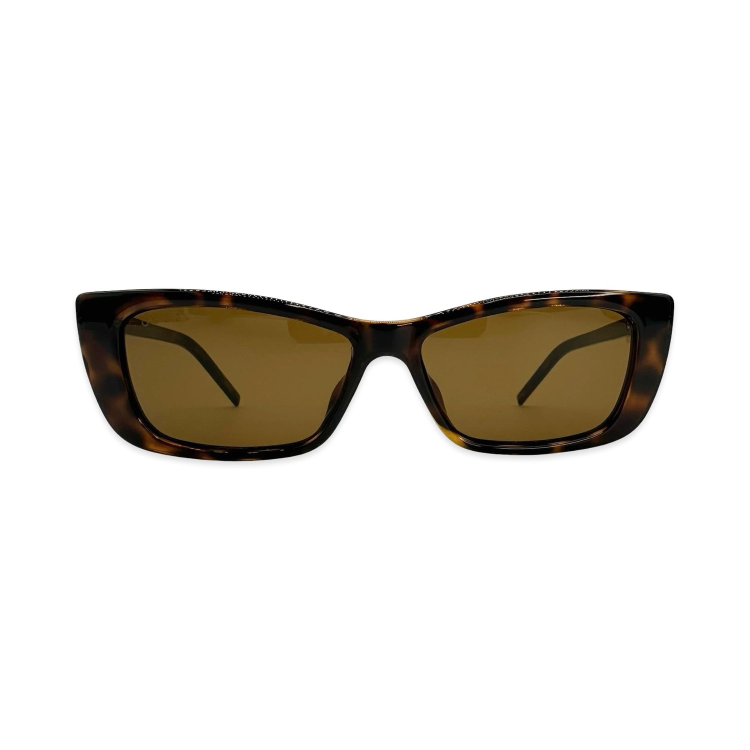 Gucci Square Cat Eye Tortoiseshell Sunglasses