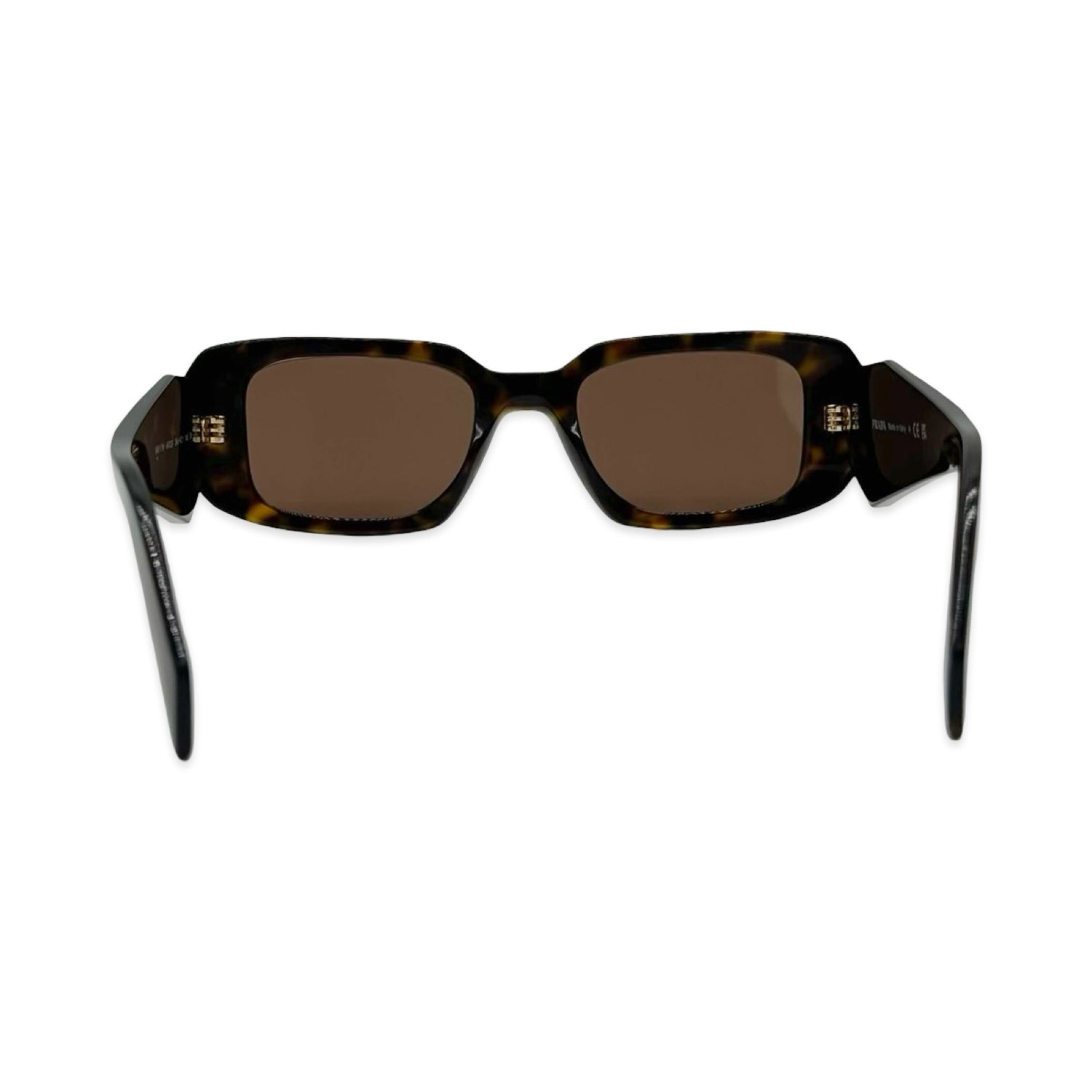 Prada Symbole Geometric Tortoiseshell Sunglasses