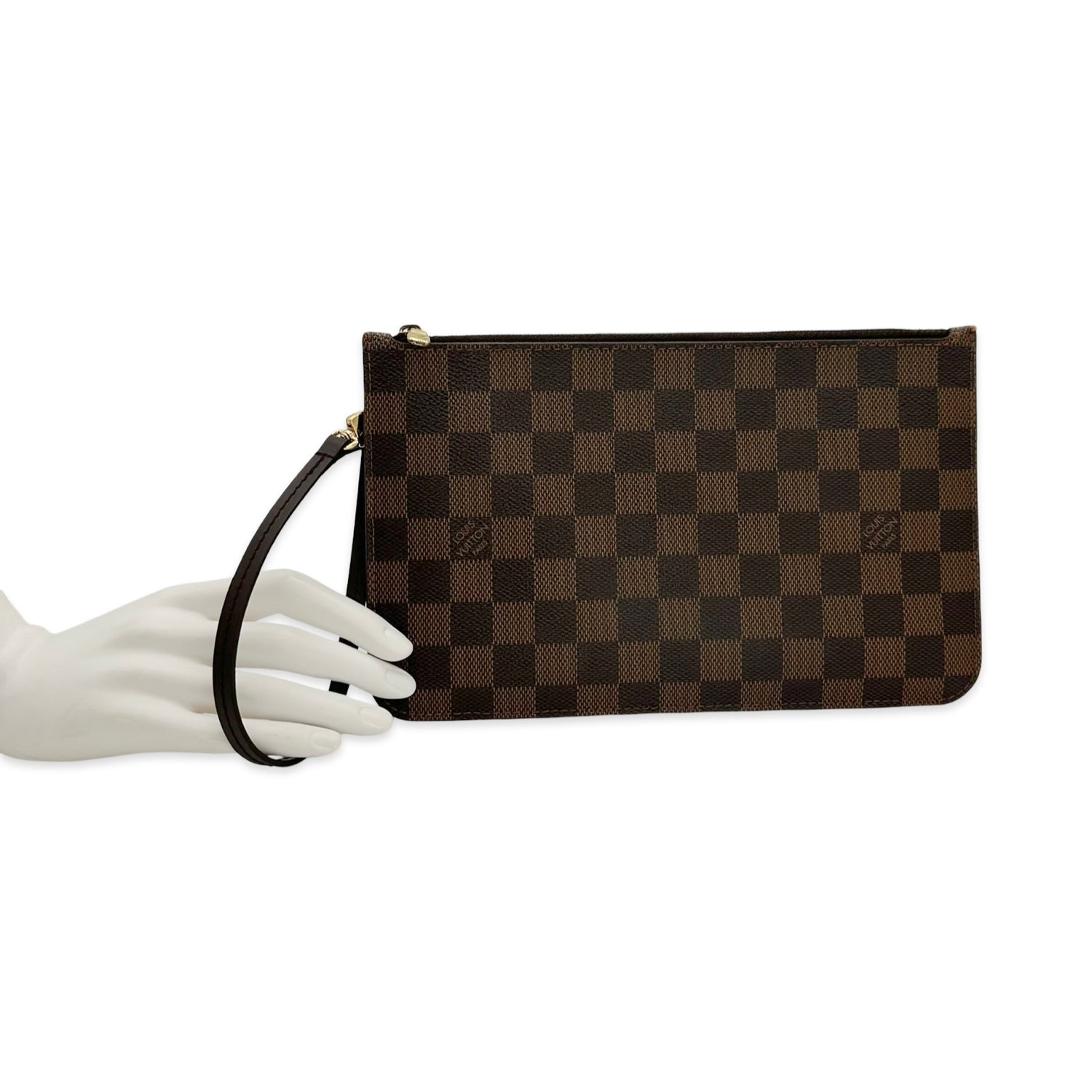 Louis Vuitton Damier Ebene Neverfull Pochette