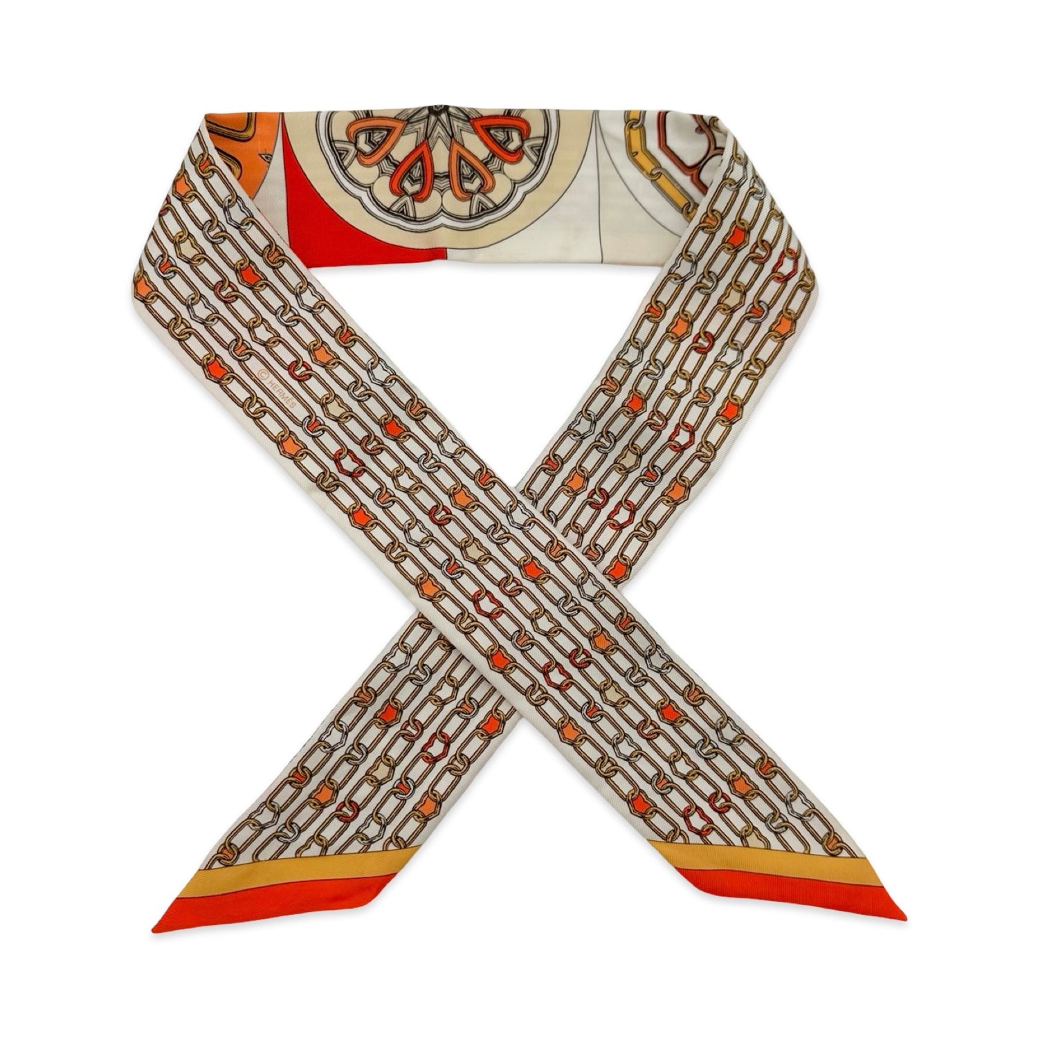 Hermes Silk Epe Collider Twilly