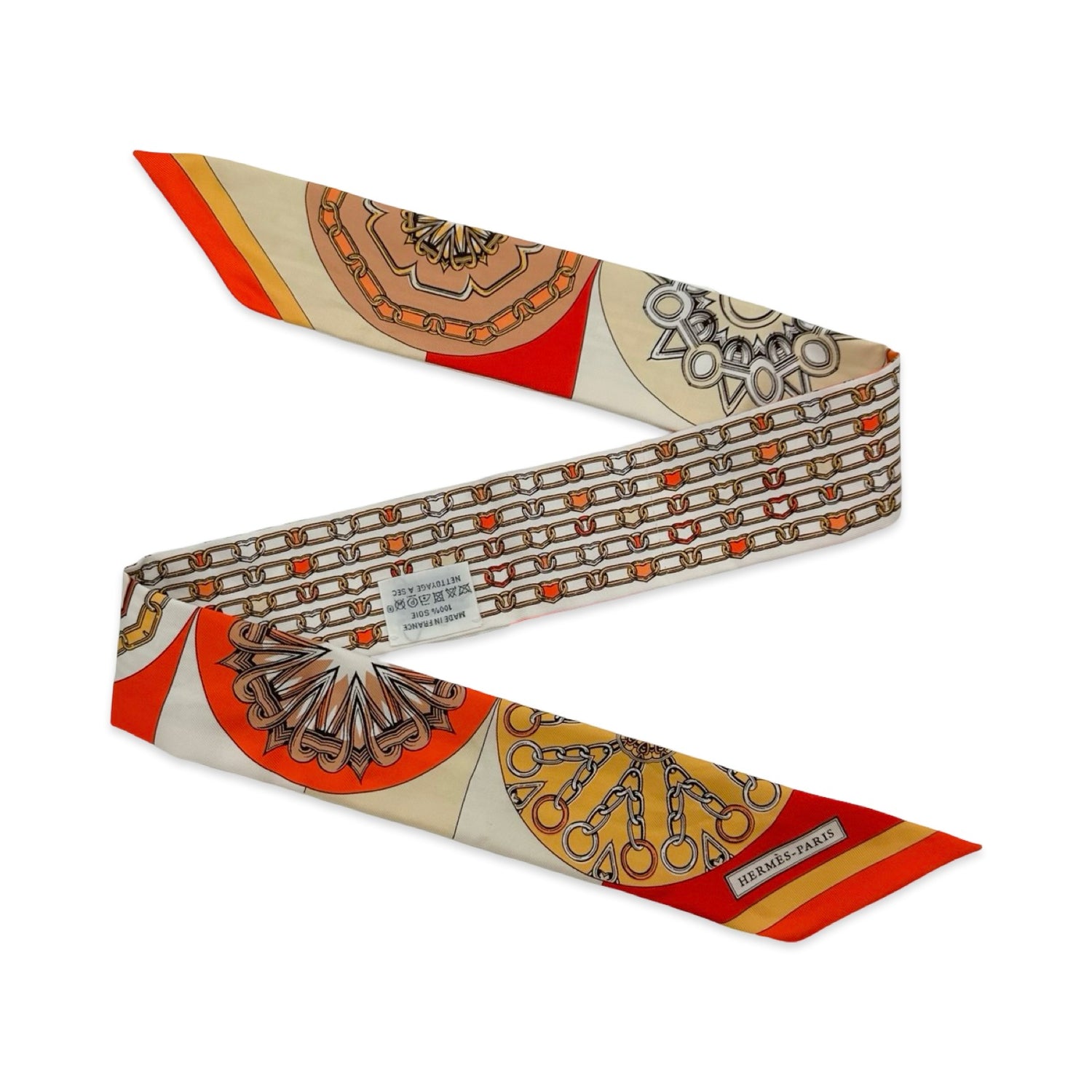 Hermes Silk Epe Collider Twilly