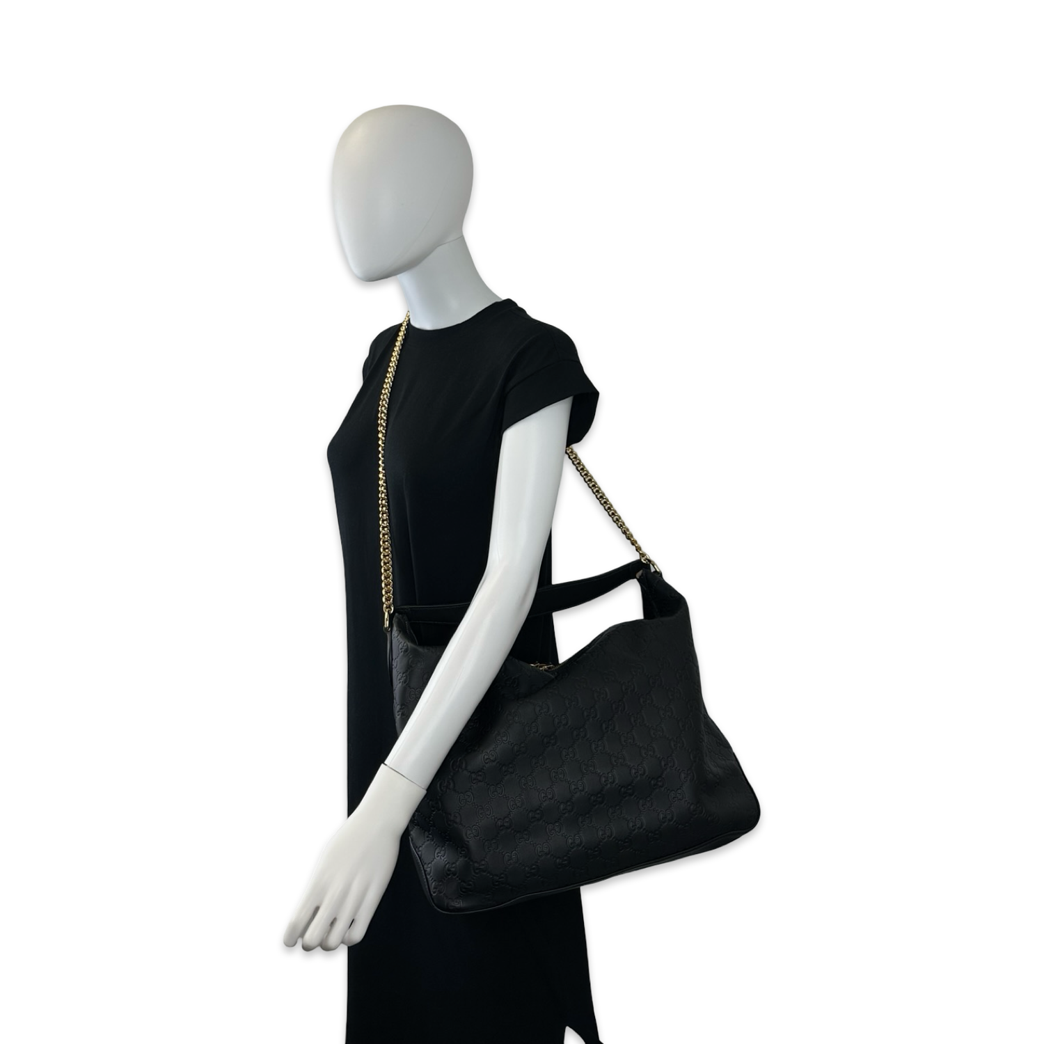 Gucci Guccissima Leather Linea A Hobo