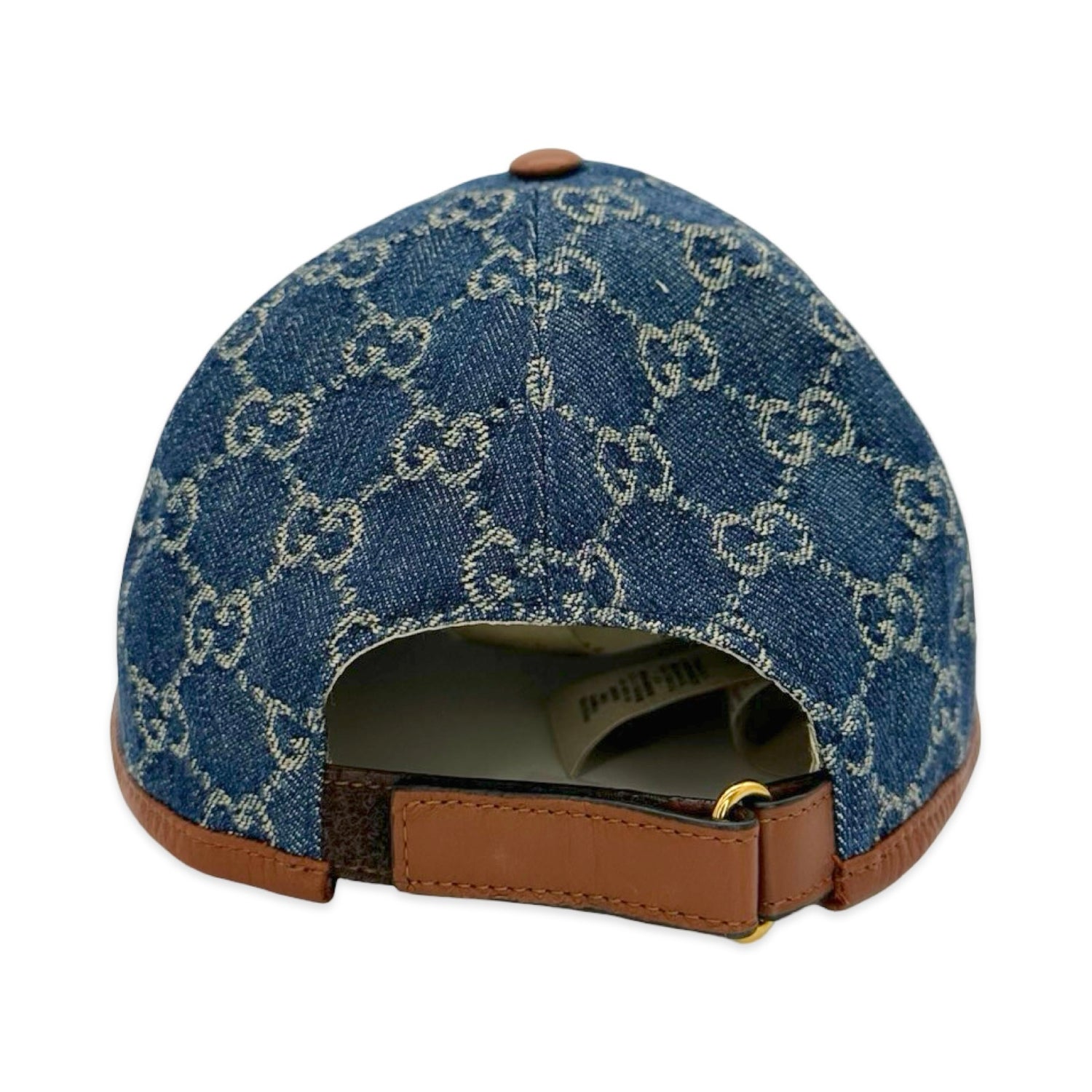 Gucci GG Denim Baseball Cap
