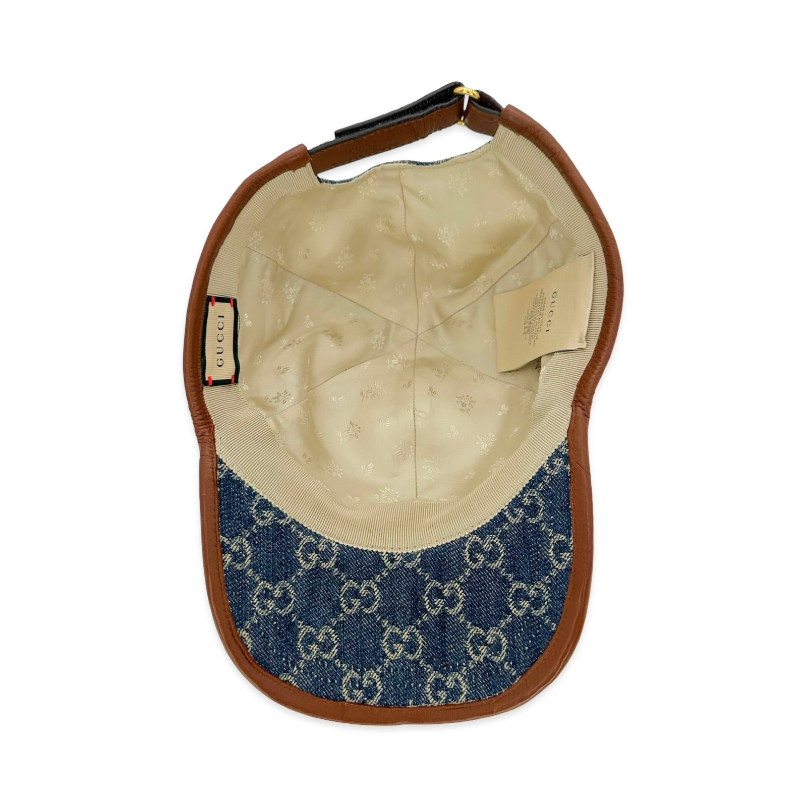 Gucci GG Denim Baseball Cap