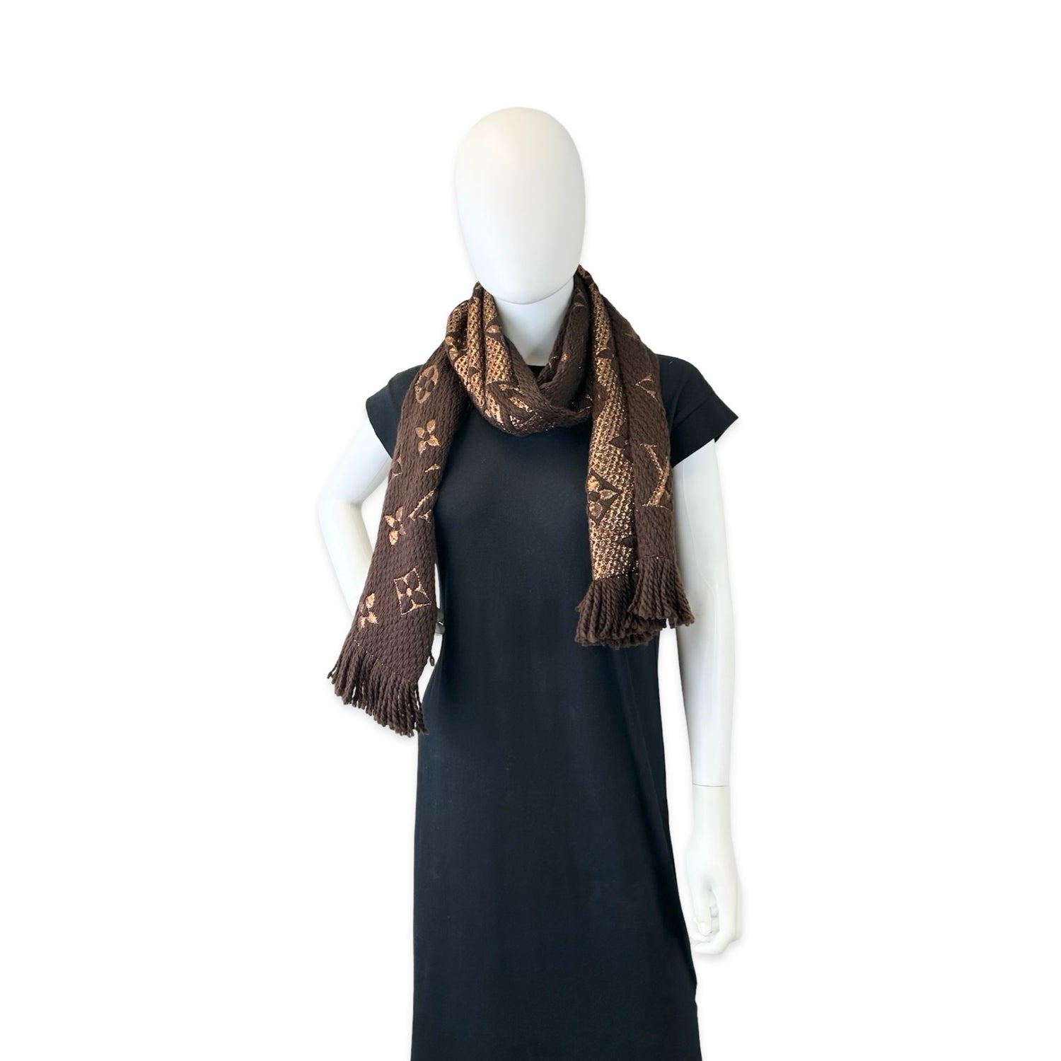 Louis Vuitton Logomania Shine Scarf