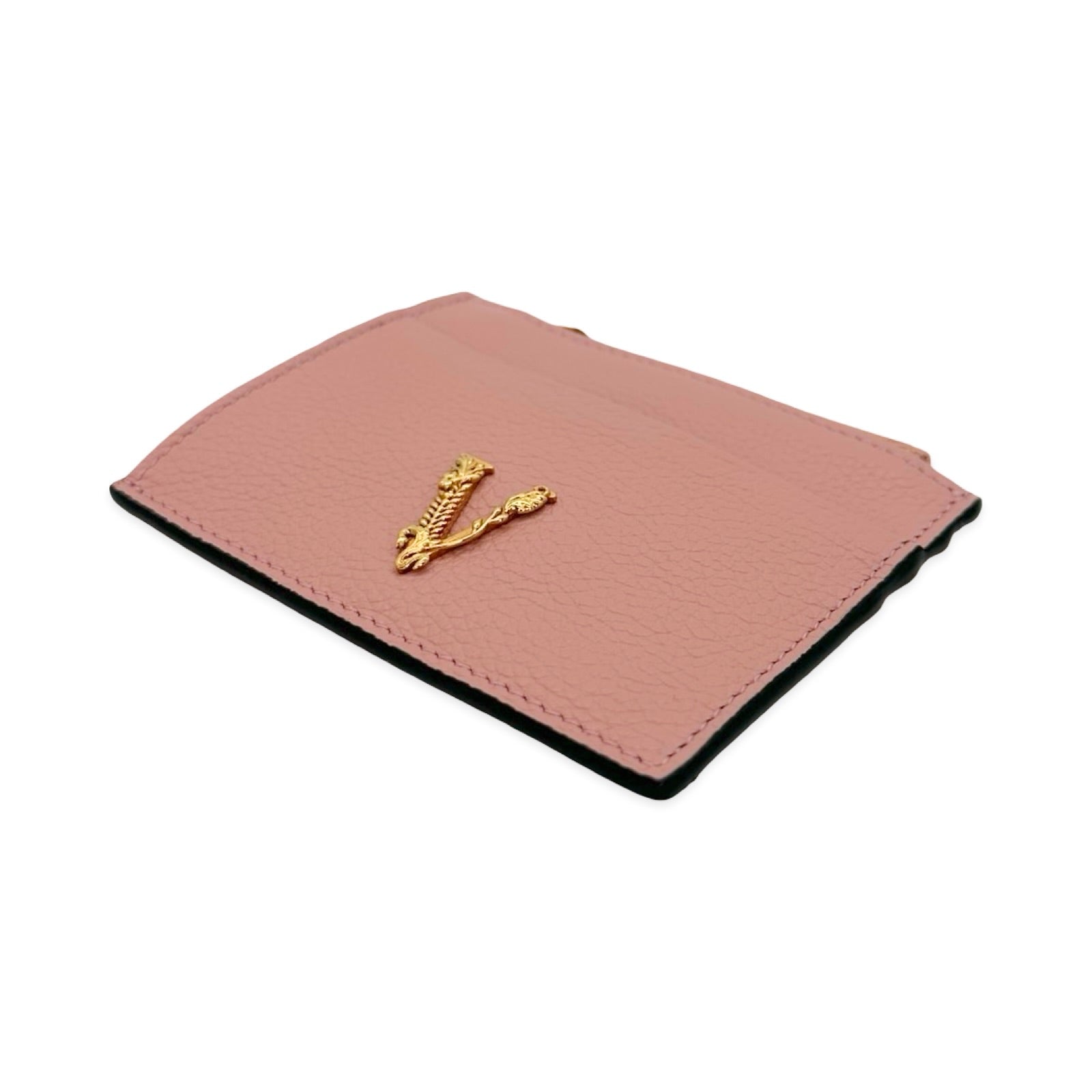 Versace Virtus Zip Card Holder