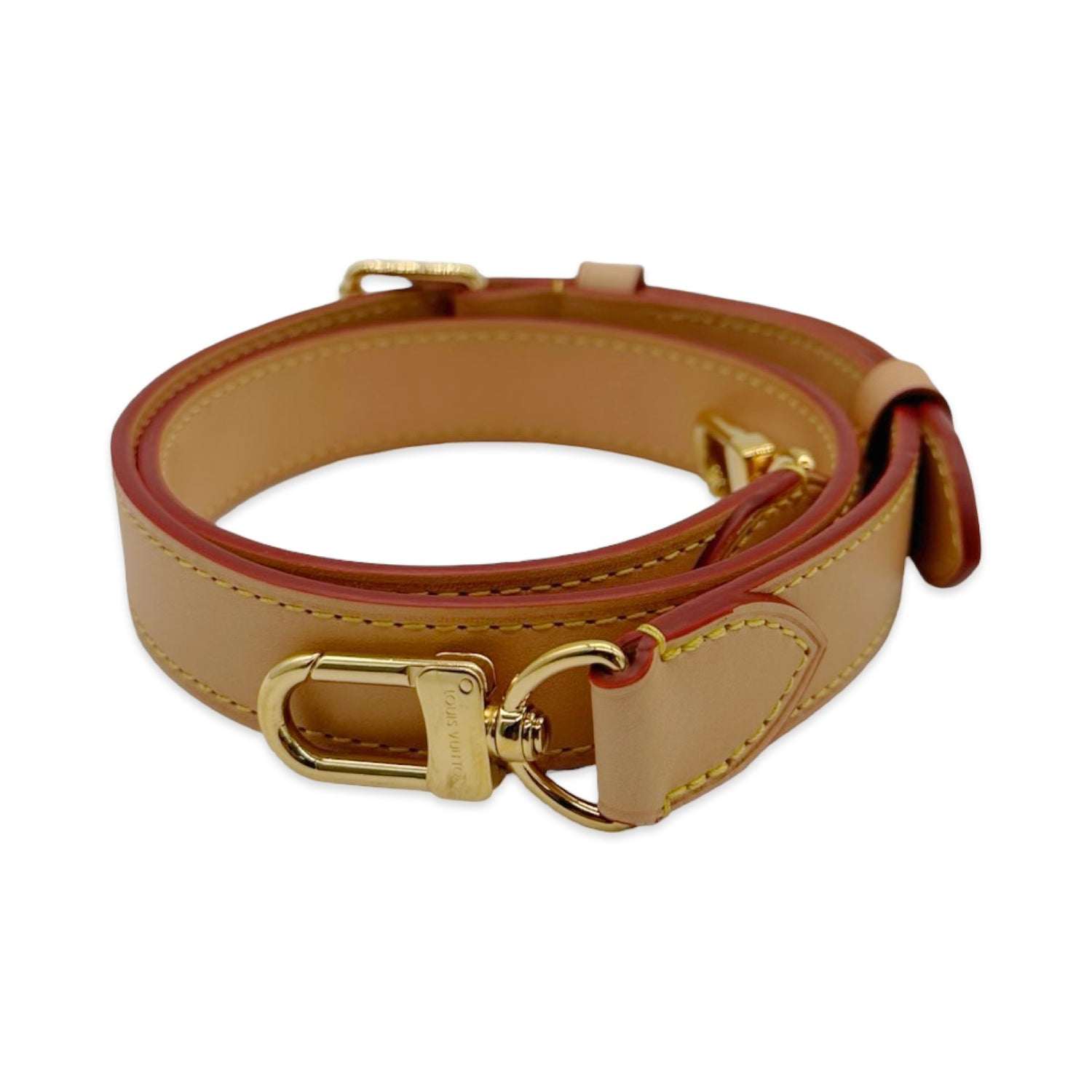 Louis Vuitton Natural Leather Adjustable Bandouliere Strap