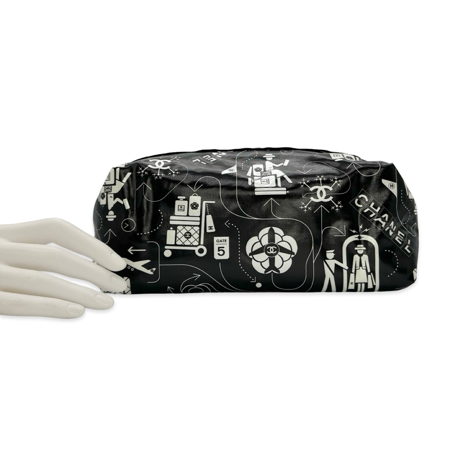 Chanel Nylon Airline Cosmetic Case