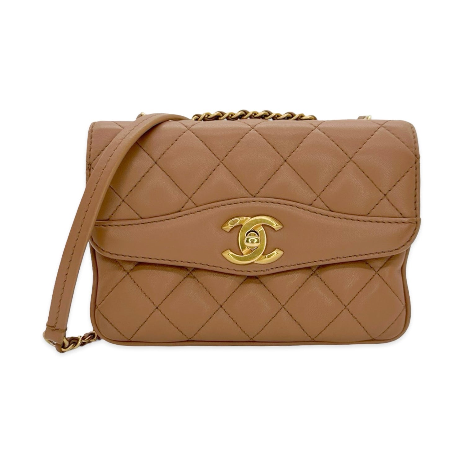Chanel Quilted Lambskin Coco Flap Bag