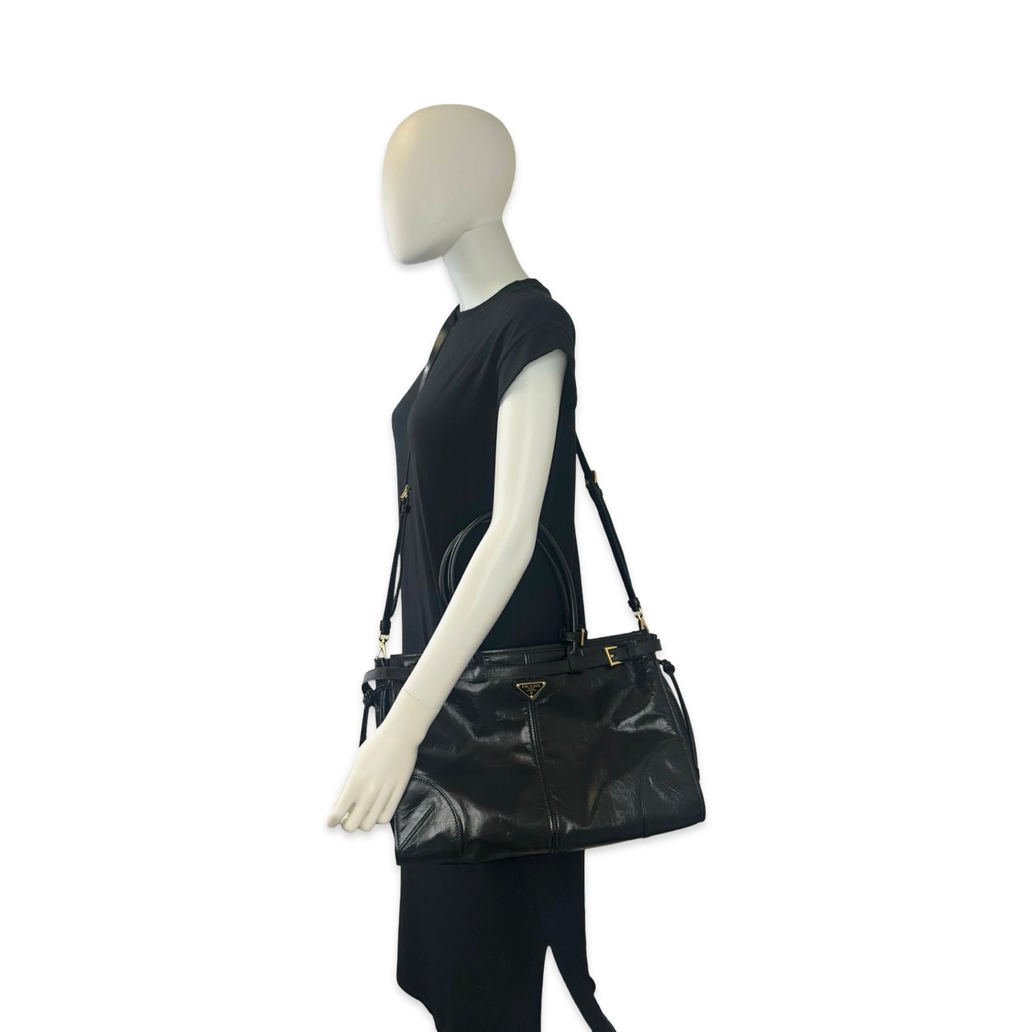 Prada Calfskin Medium/Large Bonnie