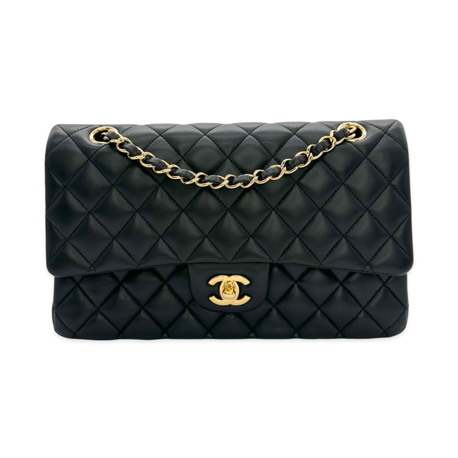 Chanel Quilted Lambskin Medium Classic Double Flap