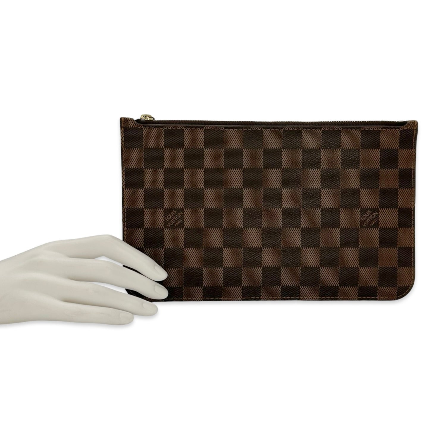 Louis Vuitton Damier Ebene Neverfull Pochette