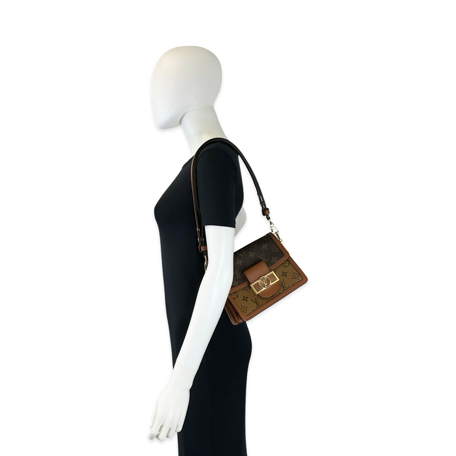 Louis Vuitton Monogram Reverse Mini Dauphine