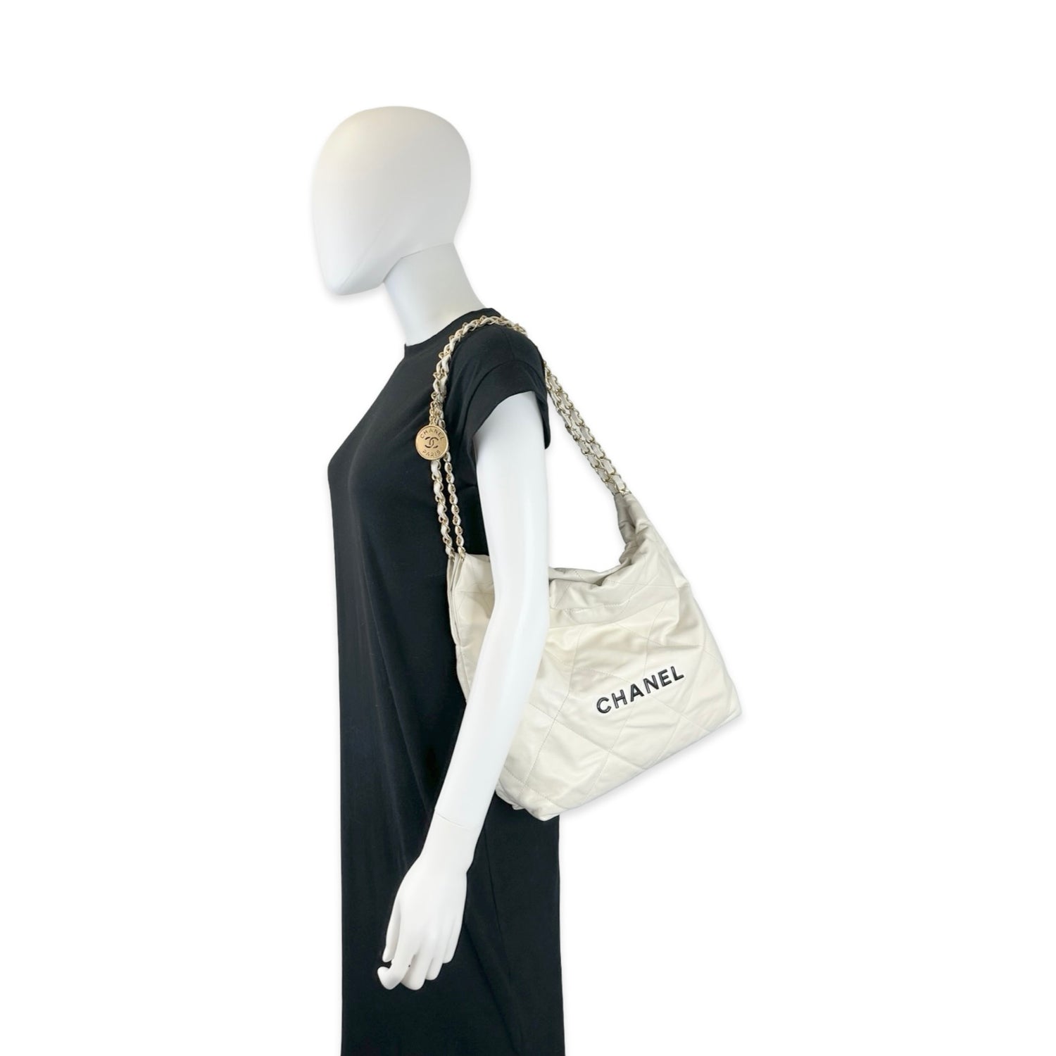 Chanel Quilted Lambskin Small 22