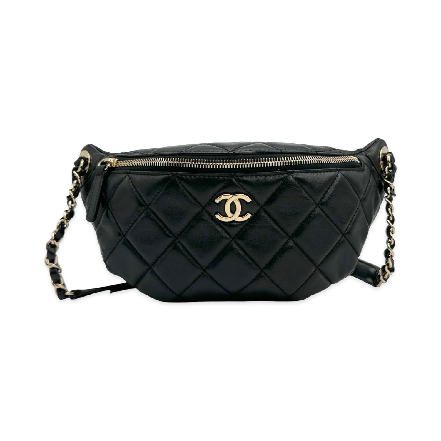 Chanel Quilted Lambskin Bum Bag