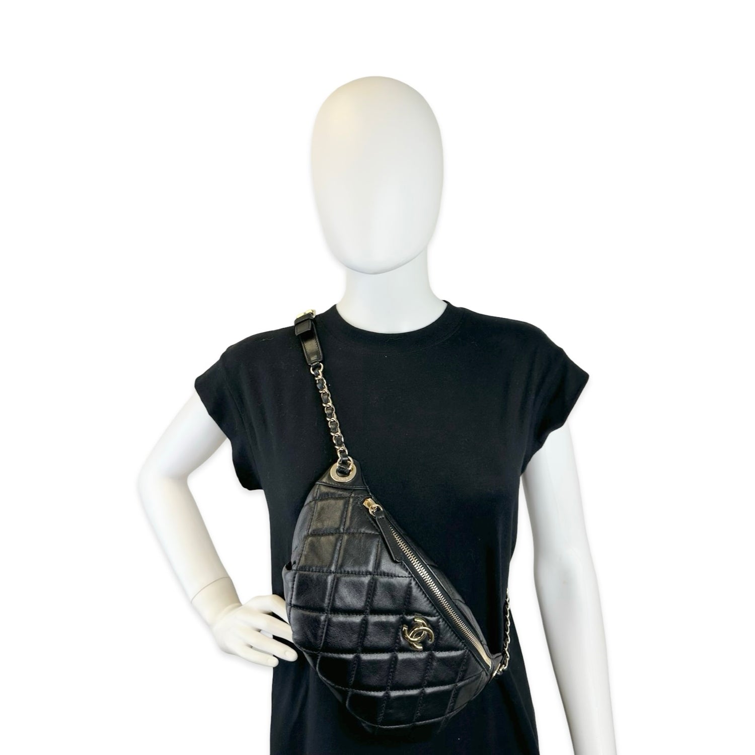 Chanel Quilted Lambskin Bum Bag