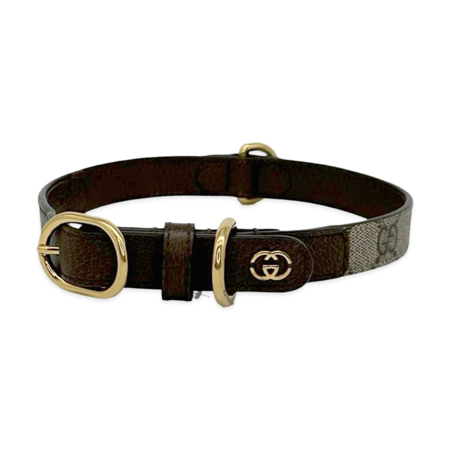 Gucci GG Supreme Dog Collar