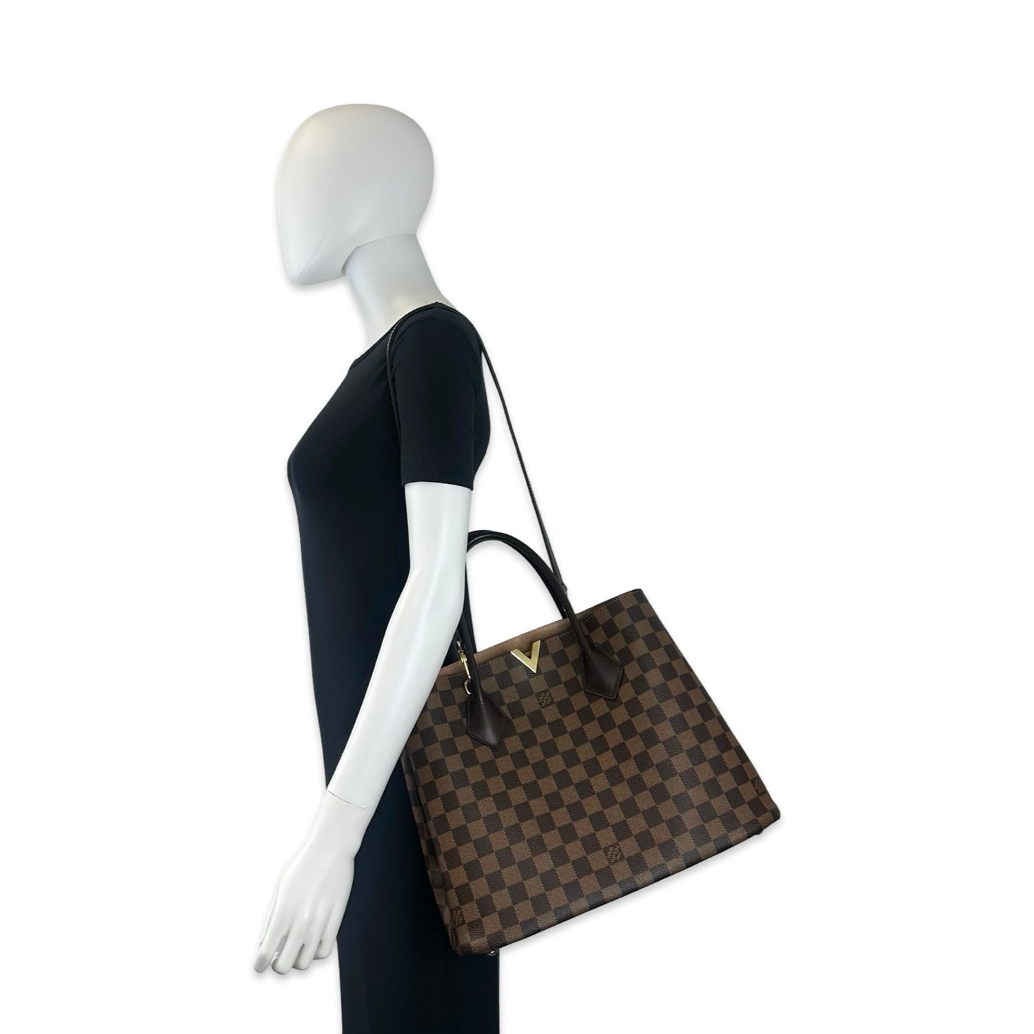 Damier Ebene Kensington Tote