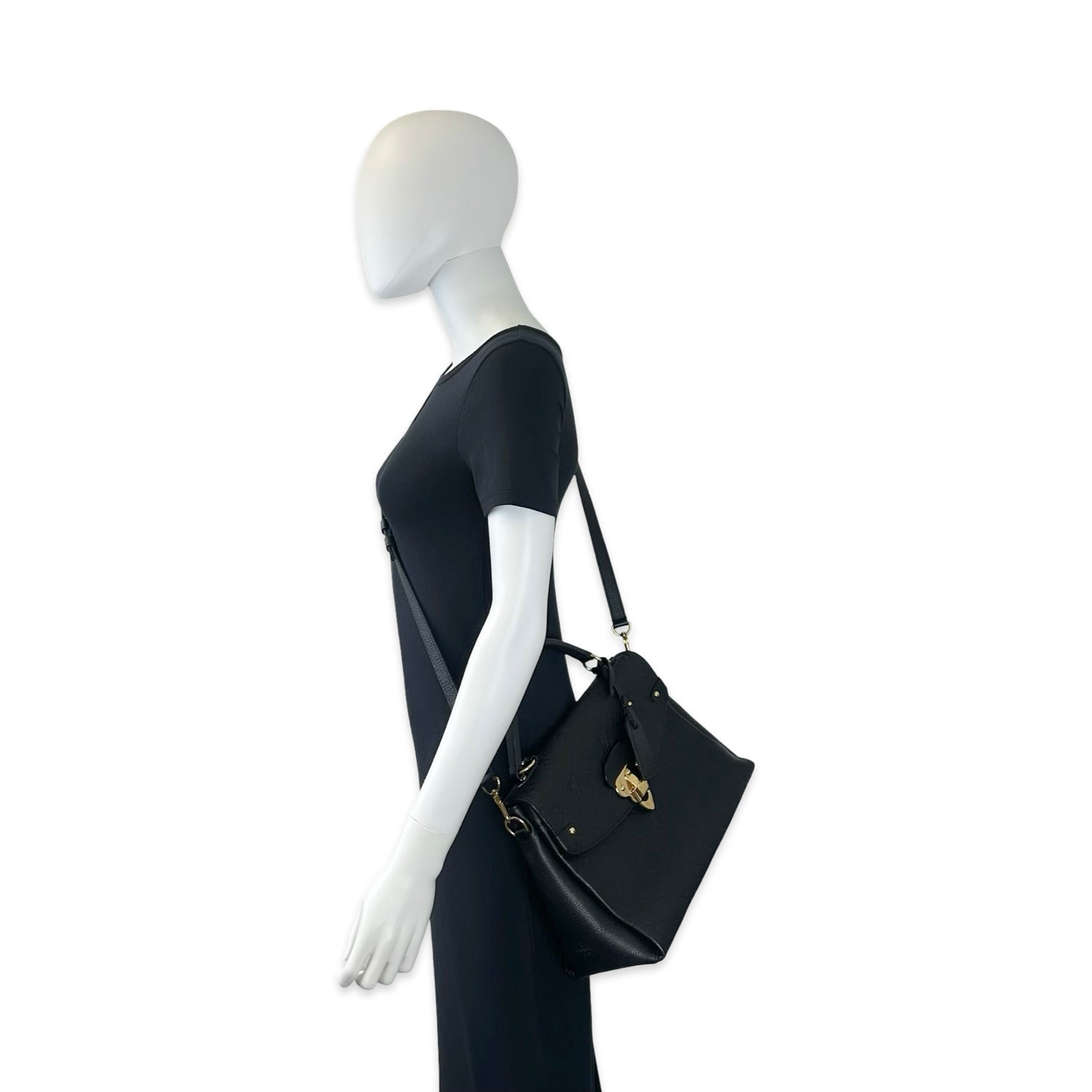 Louis Vuitton Monogram Empreinte Georges MM