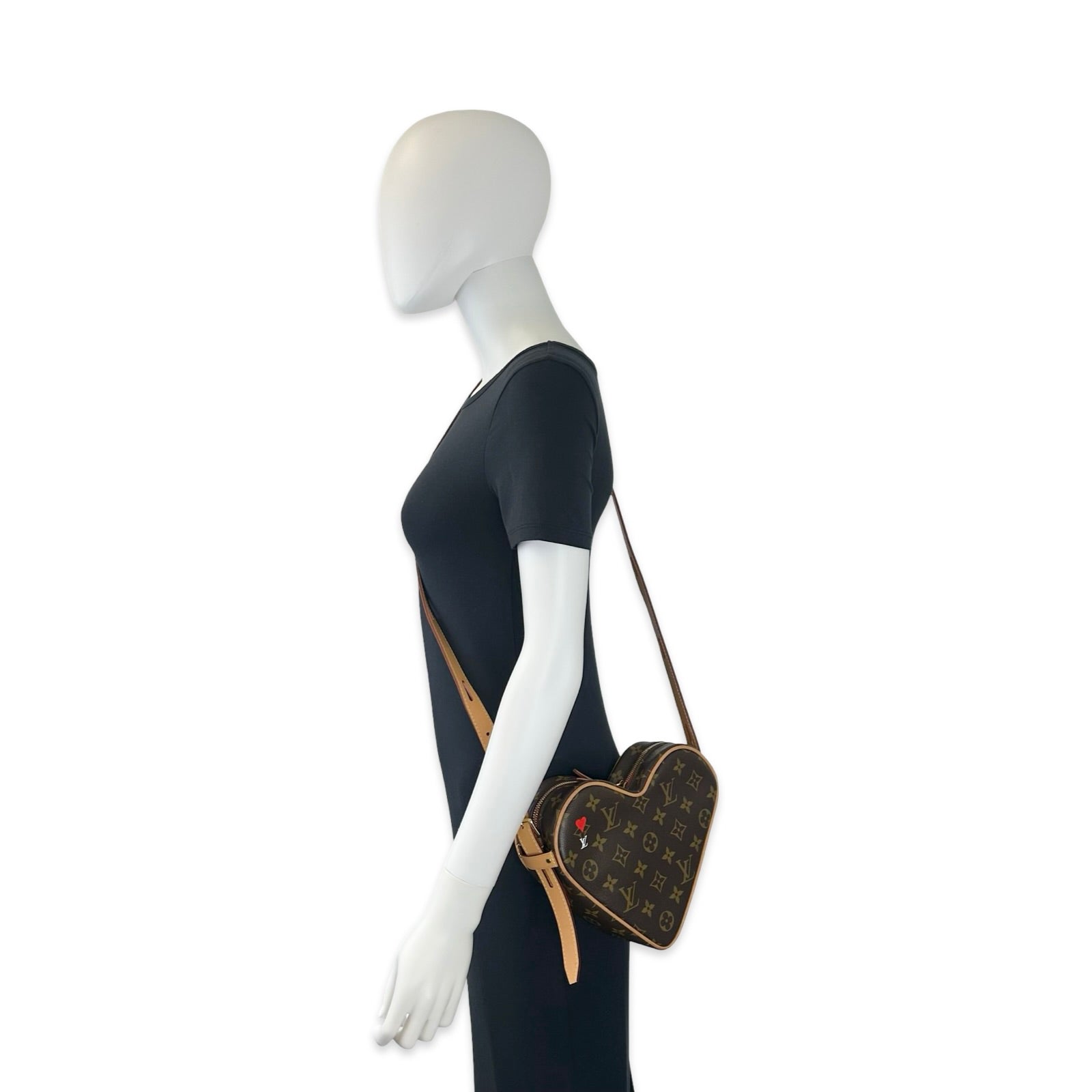 Louis Vuitton Monogram Game On Sac Coeur Heart